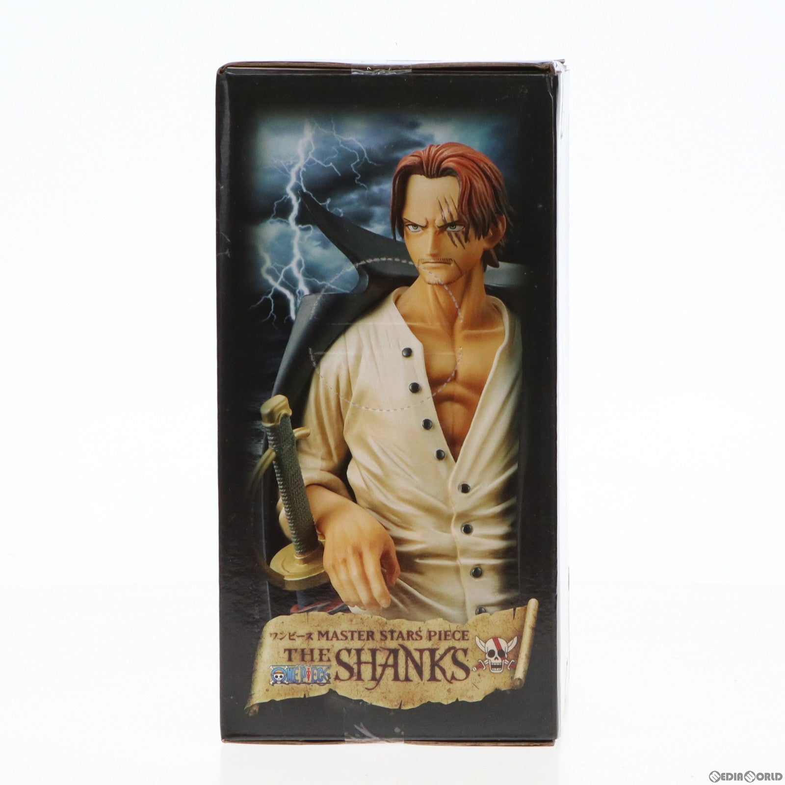 【中古即納】[FIG]シャンクス ワンピース MASTER STARS PIECE THE SHANKS ONE PIECE フィギュア プライズ(49584) バンプレスト(20150421)