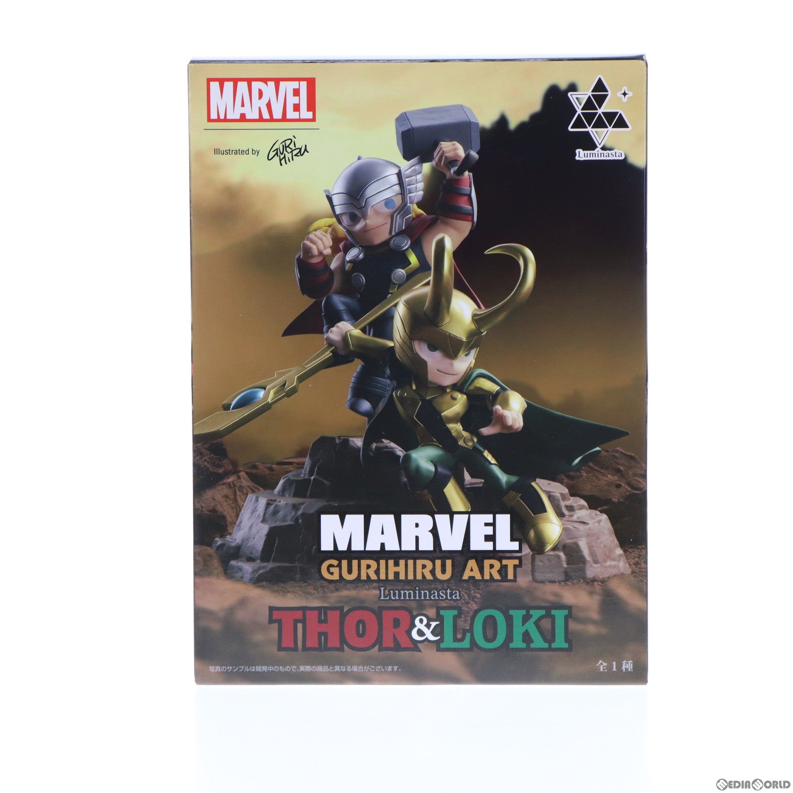 【中古即納】[FIG] Luminasta ソー ロキ MARVEL(マーベル) GURIHIRU ART フィギュア プライズ(1103441) セガ(20230831)