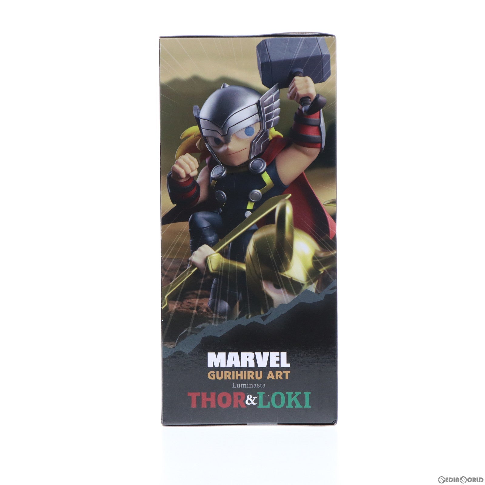 【中古即納】[FIG] Luminasta ソー ロキ MARVEL(マーベル) GURIHIRU ART フィギュア プライズ(1103441) セガ(20230831)