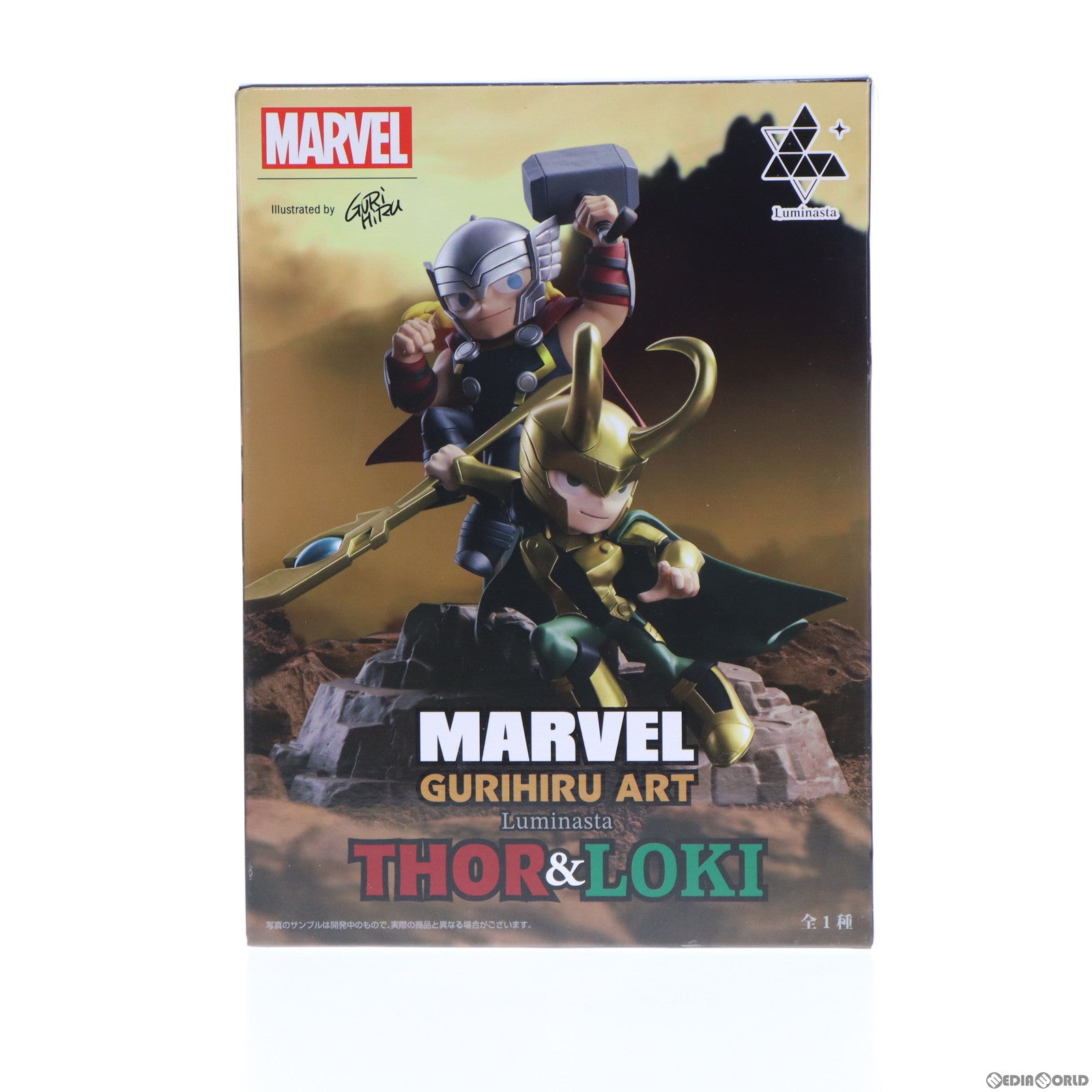 【中古即納】[FIG] Luminasta ソー ロキ MARVEL(マーベル) GURIHIRU ART フィギュア プライズ(1103441) セガ(20230831)