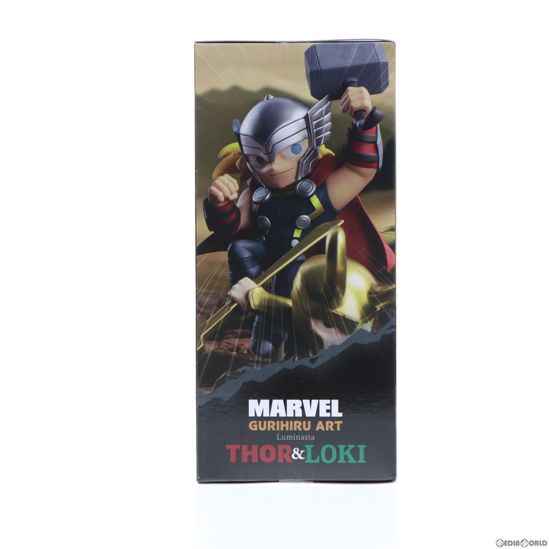 【中古即納】[FIG]Luminasta ソー&ロキ MARVEL(マーベル) GURIHIRU ART フィギュア プライズ(1103441)  セガ(20230831)