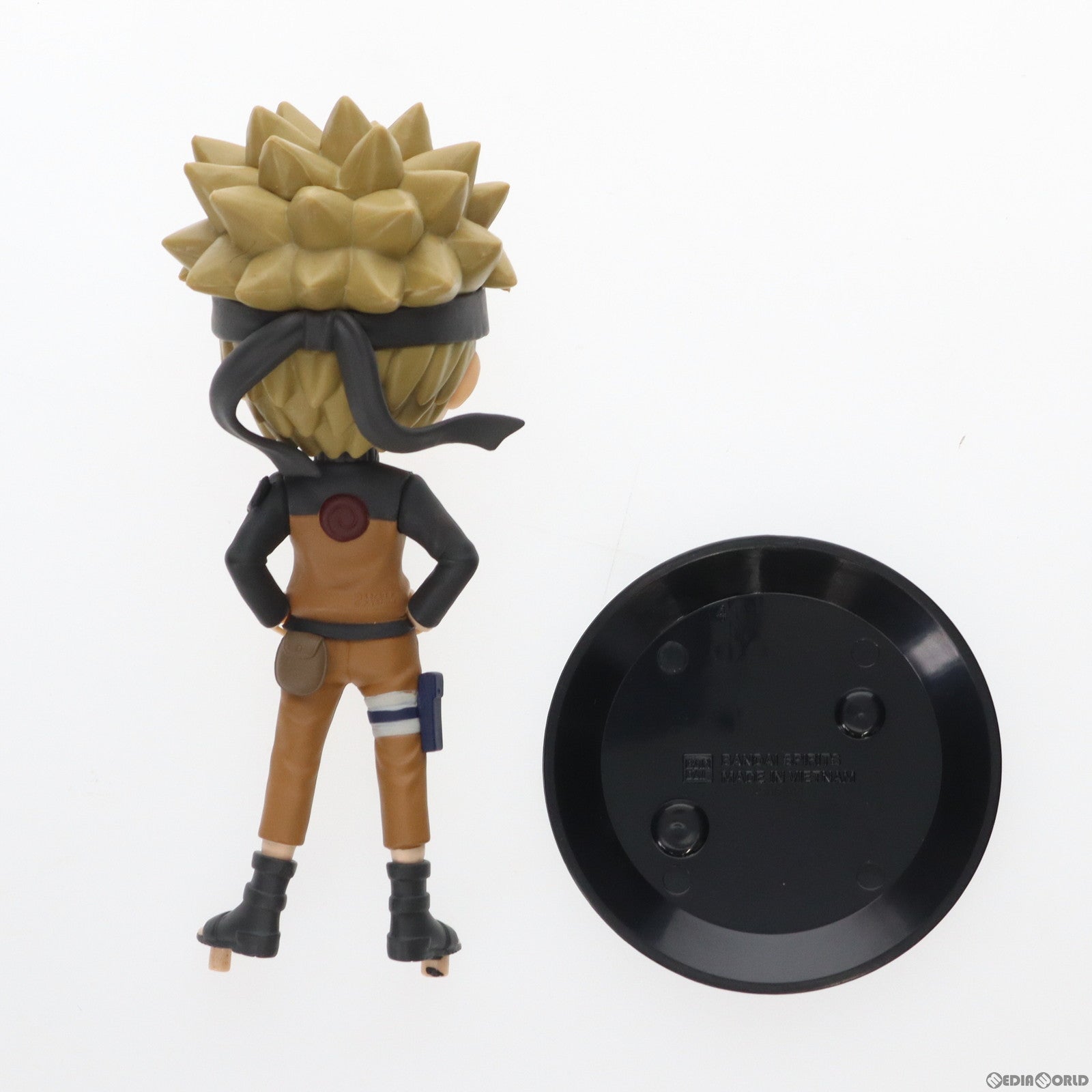 【中古即納】[FIG] うずまきナルト B(髪ブラウン) NARUTO-ナルト- 疾風伝 Q posket-うずまきナルト- フィギュア プライズ(2585441) バンプレスト(20220630)