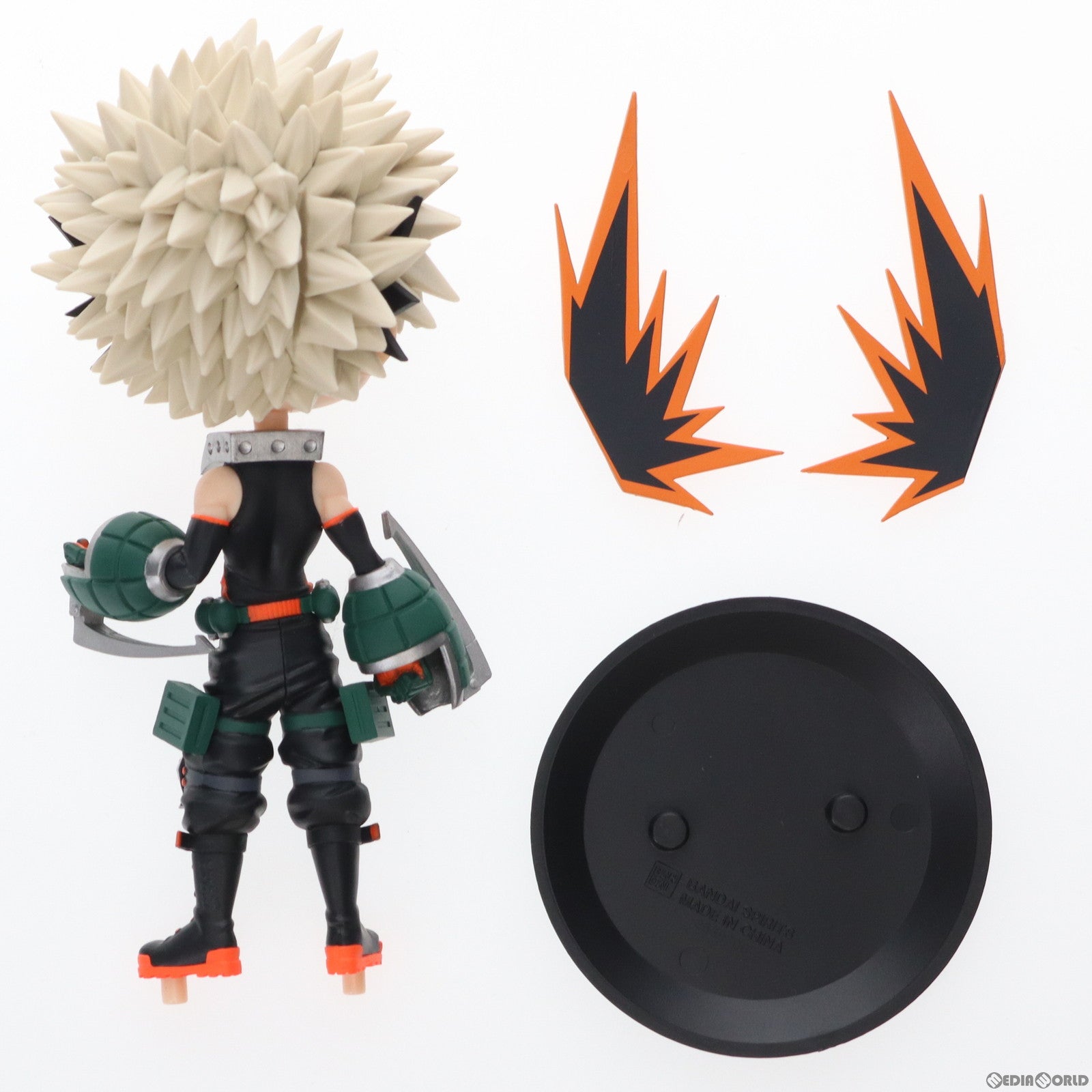 【中古即納】[FIG] 爆豪勝己(ばくごうかつき) (衣装濃) Q posket 僕のヒーローアカデミア フィギュア プライズ(2491855) バンプレスト(20210410)