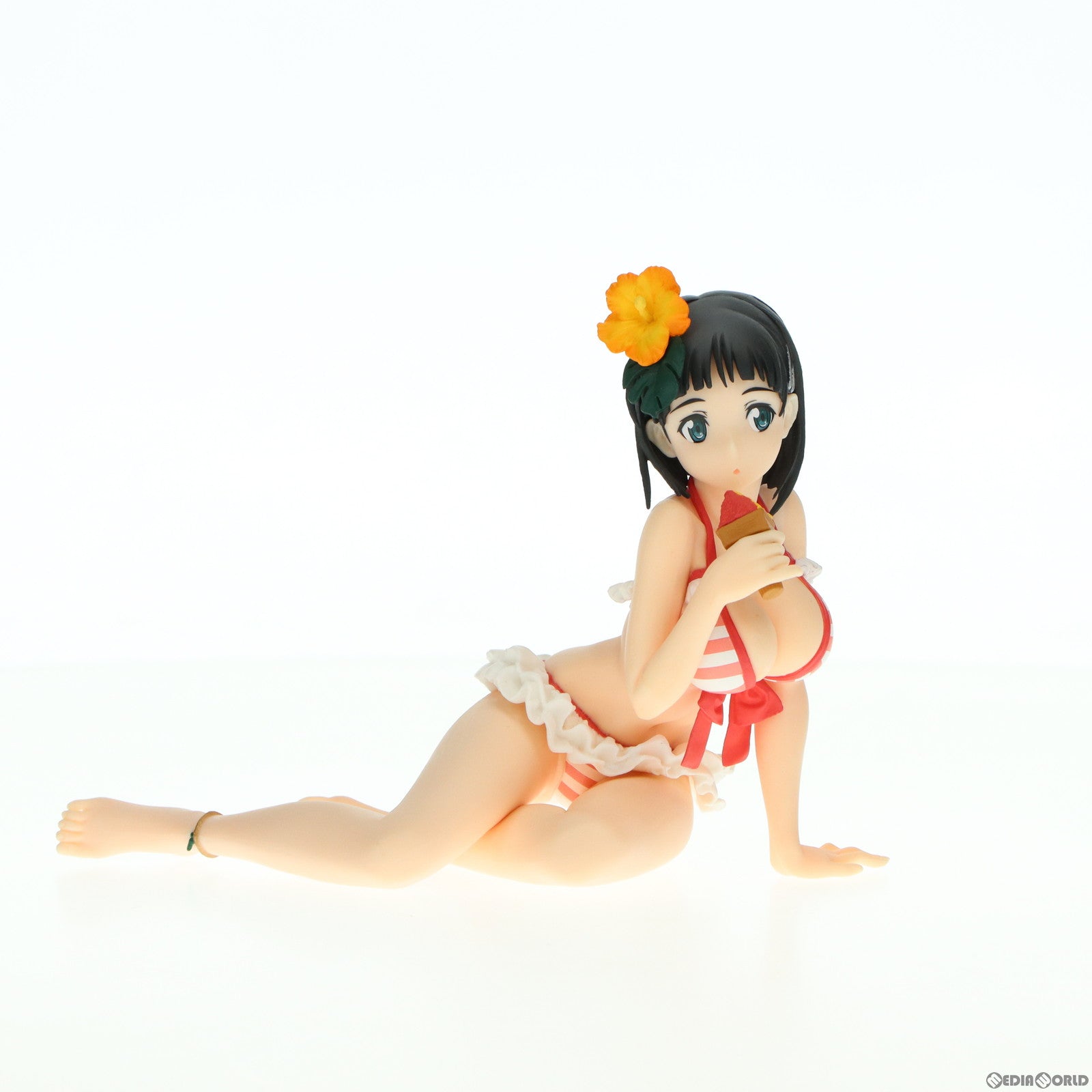 【中古即納】[FIG] 桐ヶ谷直葉(きりがやすぐは) ソードアート・オンライン コード・レジスタ EXQフィギュア〜トロピカルシャワー直葉〜 プライズ(37608) バンプレスト(20170810)