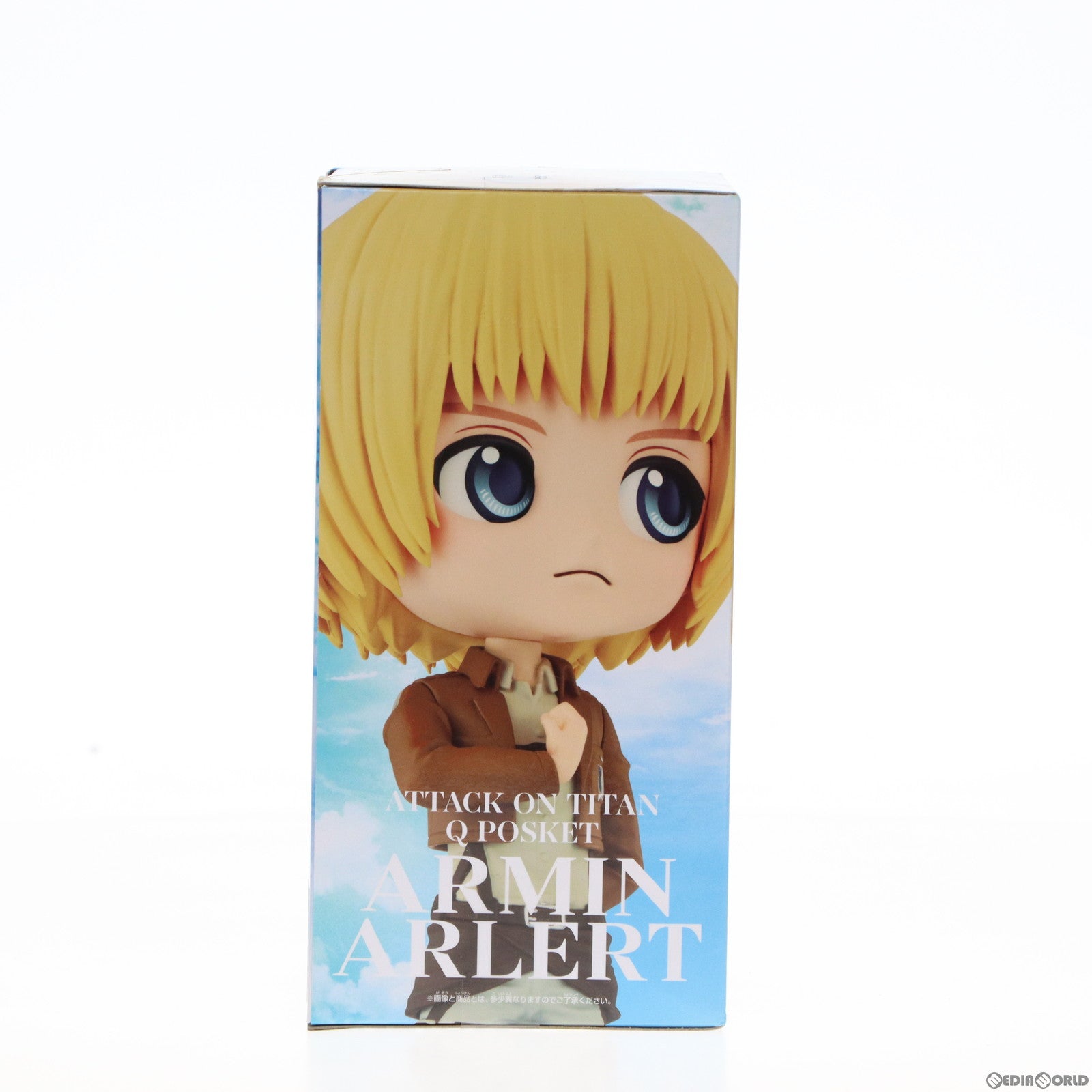【中古即納】[FIG] アルミン・アルレルト A(心臓を捧げよ) 進撃の巨人 Q posket-アルミン・アルレルト- フィギュア プライズ(2640081) バンプレスト(20230331)