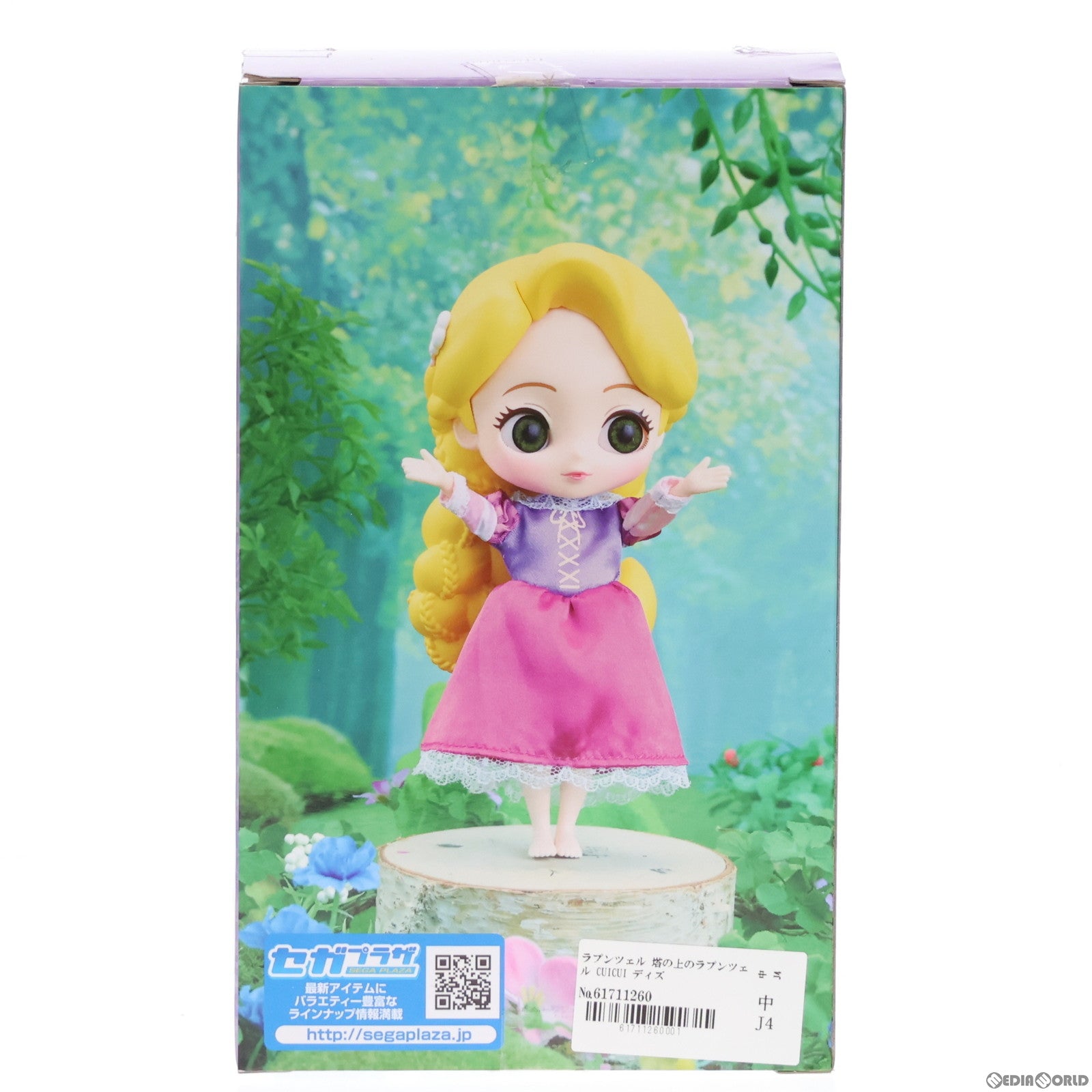 【中古即納】[FIG] ラプンツェル 塔の上のラプンツェル CUICUI ディズニーキャラクターズ プレミアムドール〜Rapunzel〜 フィギュア プライズ(1026766) セガ(20180930)