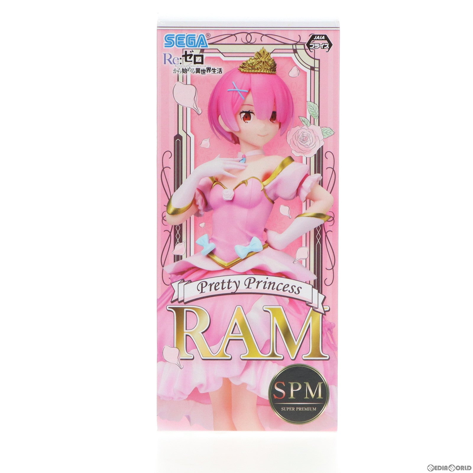 【中古即納】[FIG]ラム Pretty Princess Ver. スーパープレミアムフィギュア Re:ゼロから始める異世界生活 プライズ(1047492/1046158) セガ(20210131)