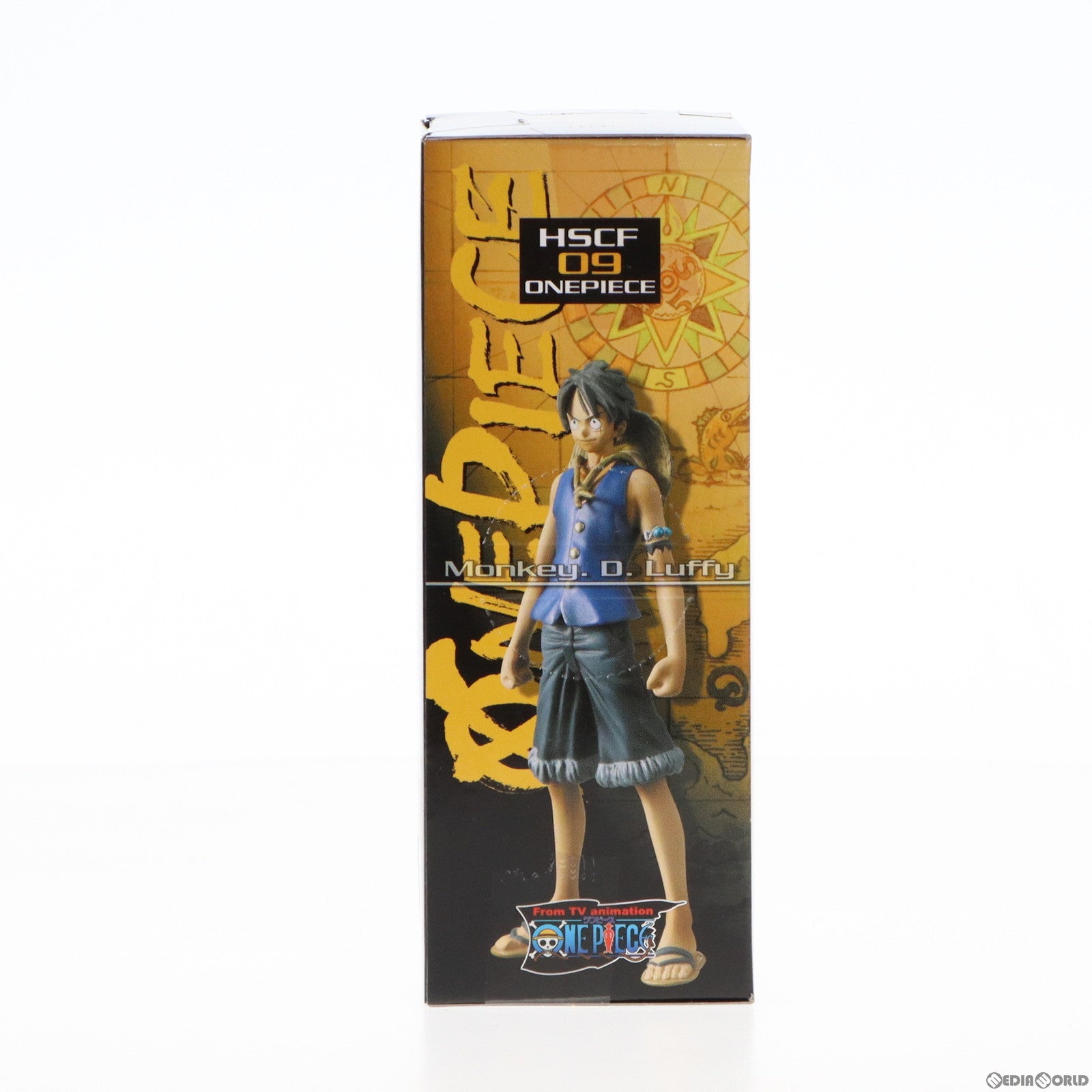 【中古即納】[FIG]モンキー・D・ルフィ ワンピース ハイスペックカラーリングフィギュア3 No.09 ONE PIECE プライズ バンプレスト(19991231)