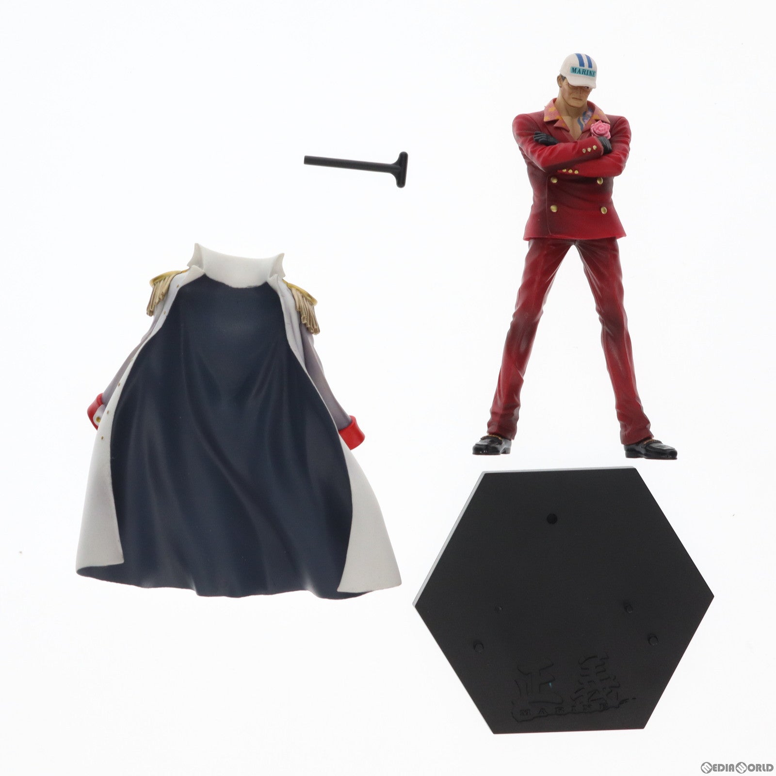 【中古即納】[FIG] 赤犬(サカズキ) ワンピース DX海軍フィギュアvol.2 ONE PIECE プライズ(47249) バンプレスト(20110331)