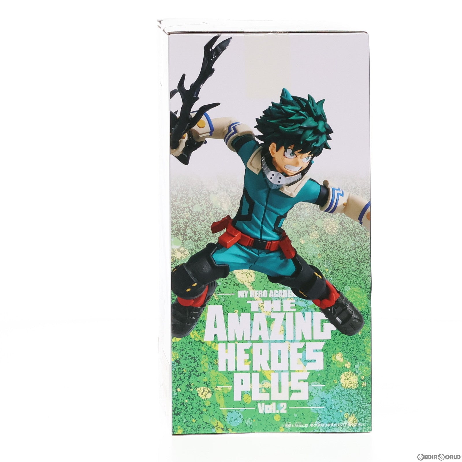 【中古即納】[FIG] 緑谷出久(みどりやいずく) 僕のヒーローアカデミア THE AMAZING HEROES-PLUS-vol.2 フィギュア プライズ(2633144) バンプレスト(20230228)