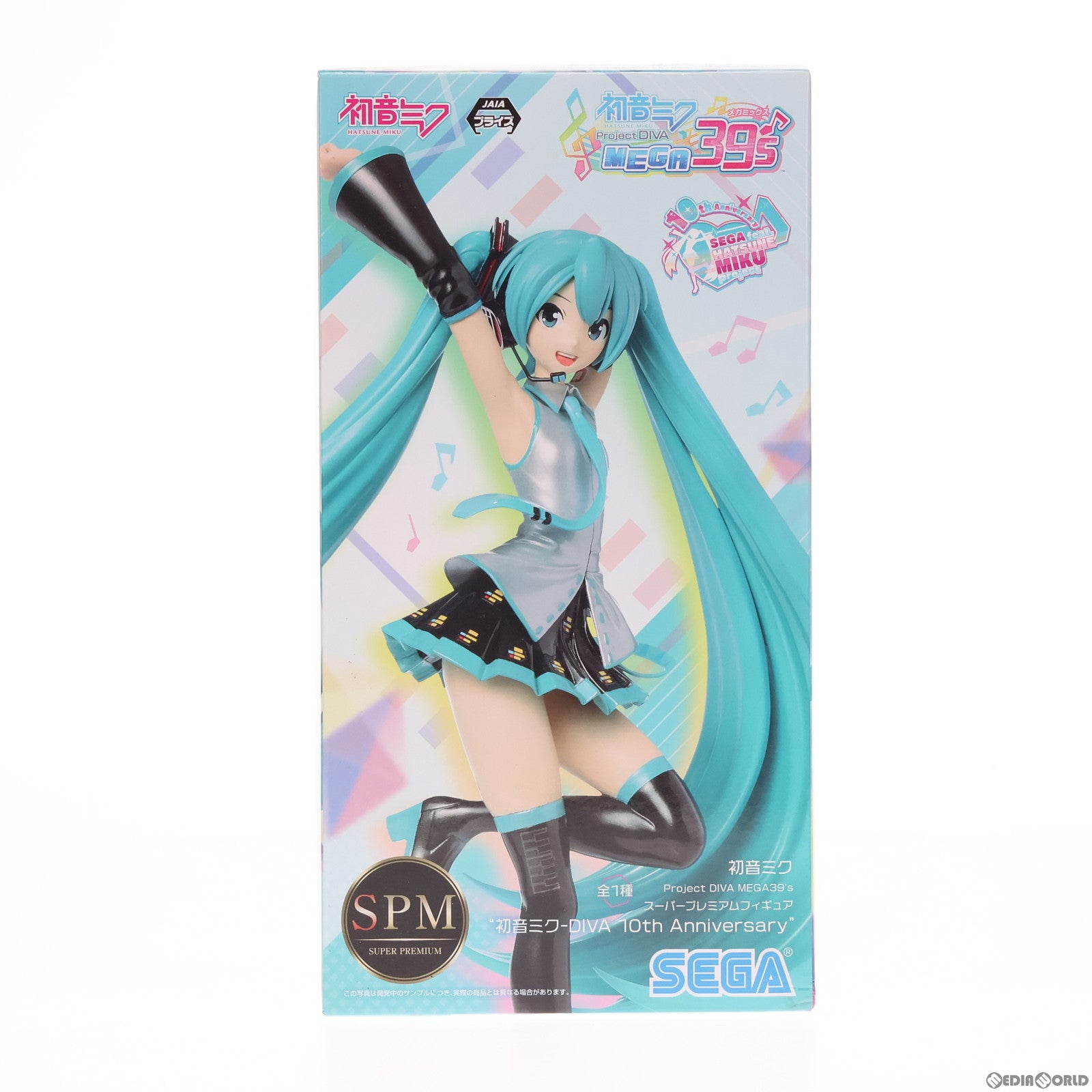 【中古即納】[FIG] 初音ミク キャラクター・ボーカル・シリーズ 01 初音ミク Project DIVA Arcade Future Tone SPM 初音ミク-DIVA 10th Anniversary フィギュア プライズ(1042159) セガ(20200831)