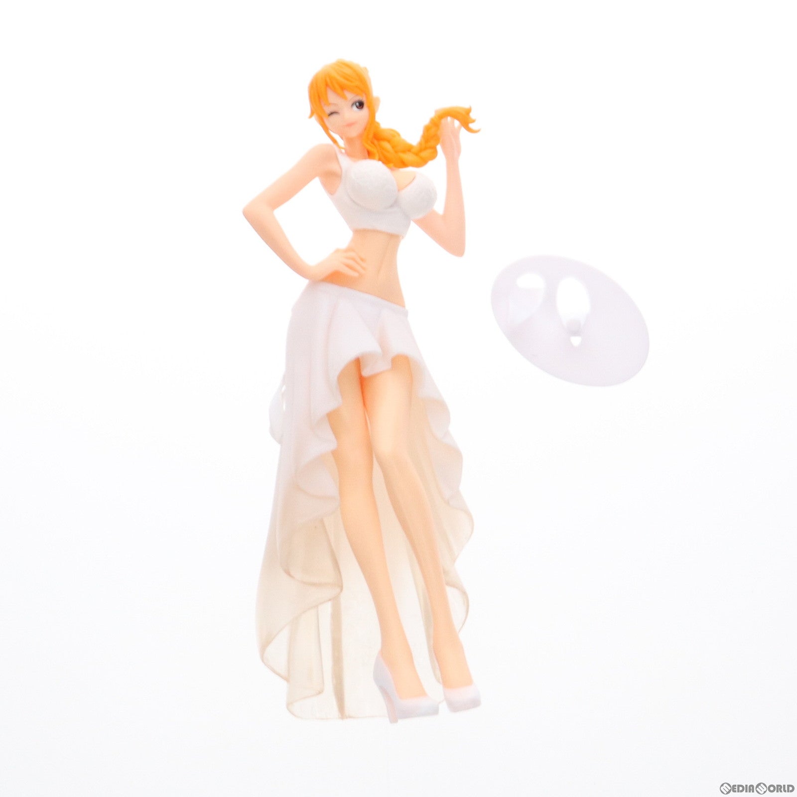 【中古即納】[FIG] ナミ(ホワイト) ワンピース LADY EDGE:WEDDING-NAMI- ONE PIECE フィギュア プライズ(38516) バンプレスト(20180726)