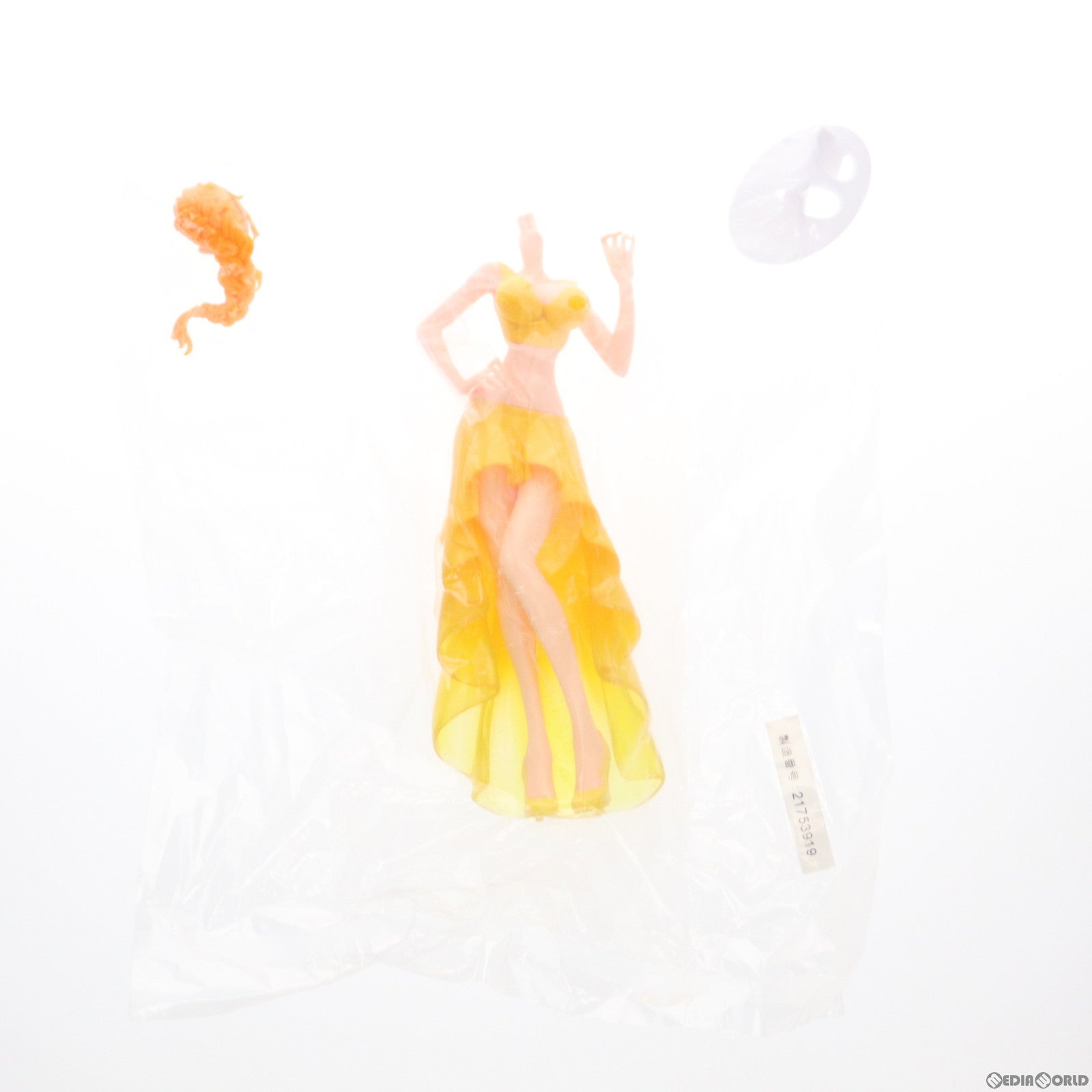【中古即納】[FIG] ナミ(イエロー) ワンピース LADY EDGE:WEDDING-NAMI- ONE PIECE フィギュア プライズ(38516) バンプレスト(20180726)