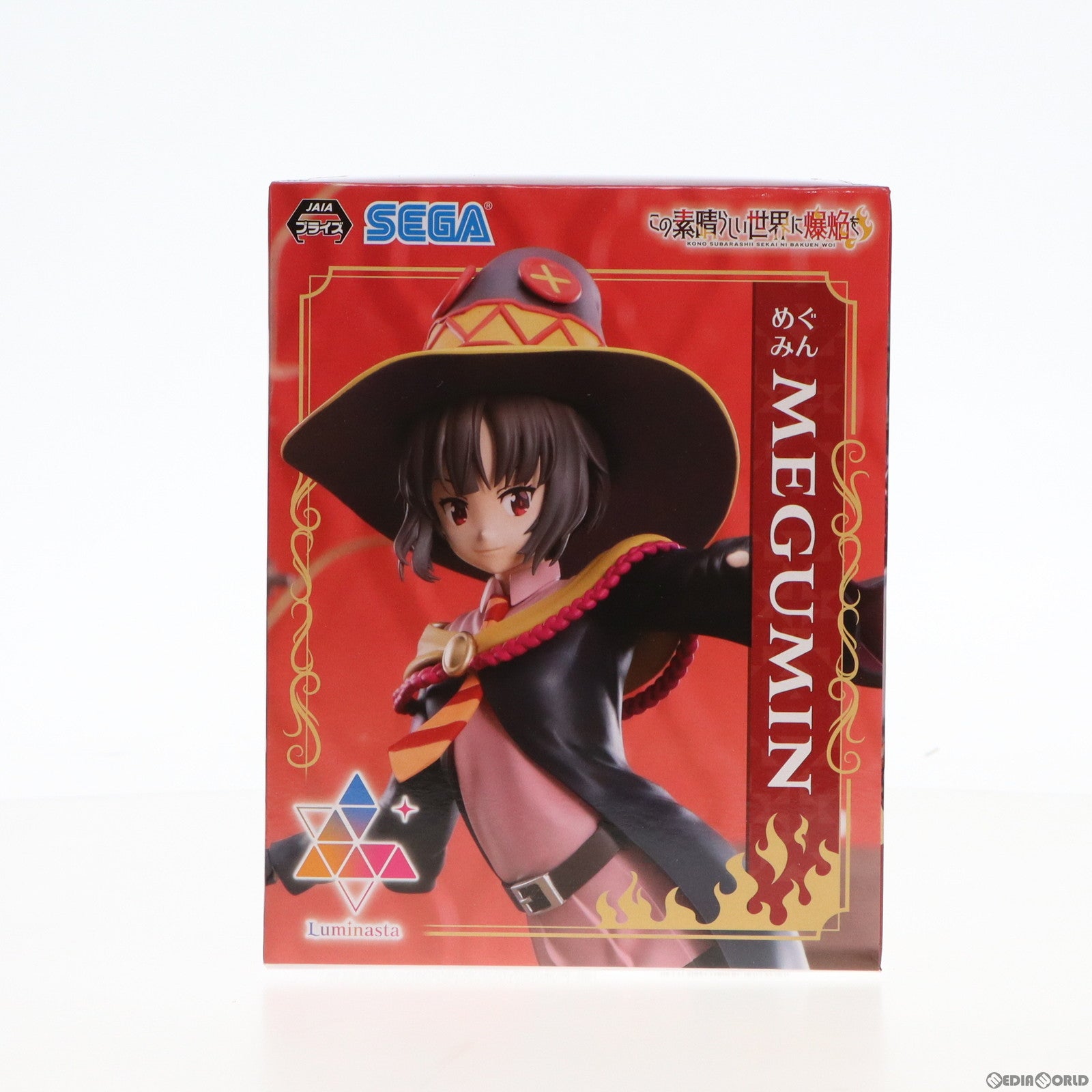 【中古即納】[FIG] めぐみん この素晴らしい世界に爆焔を! Luminasta『めぐみん』 フィギュア プライズ(1103259) セガ(20231020)