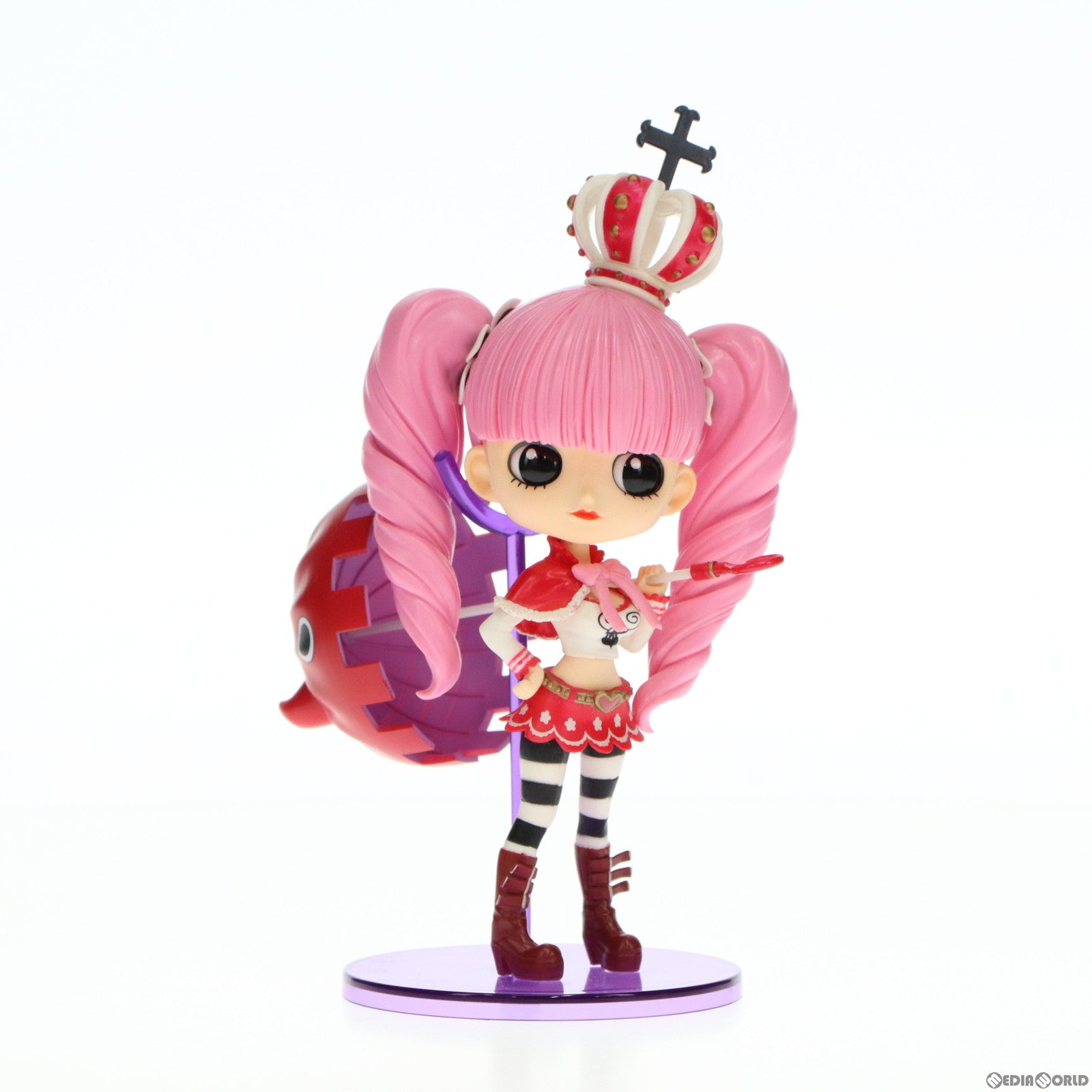 【中古即納】[FIG] ペローナ ワンピース Q posket -PERHONA- ONE PIECE フィギュア プライズ(49220) バンプレスト(20141020)