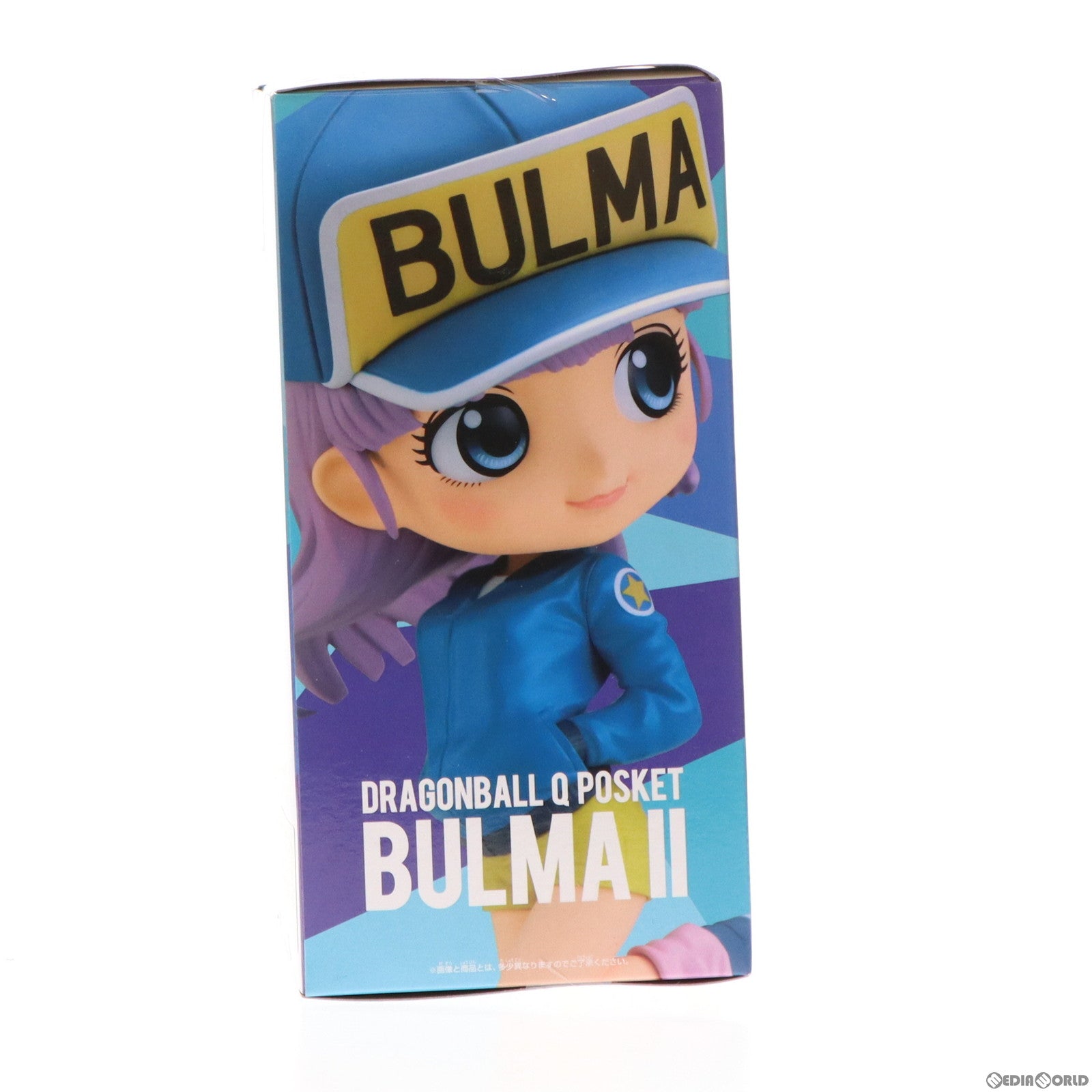 中古即納】[FIG]ブルマ B(ブルー) ドラゴンボール Q posket-BULMA-II フィギュア プライズ(2496300) バンプレスト