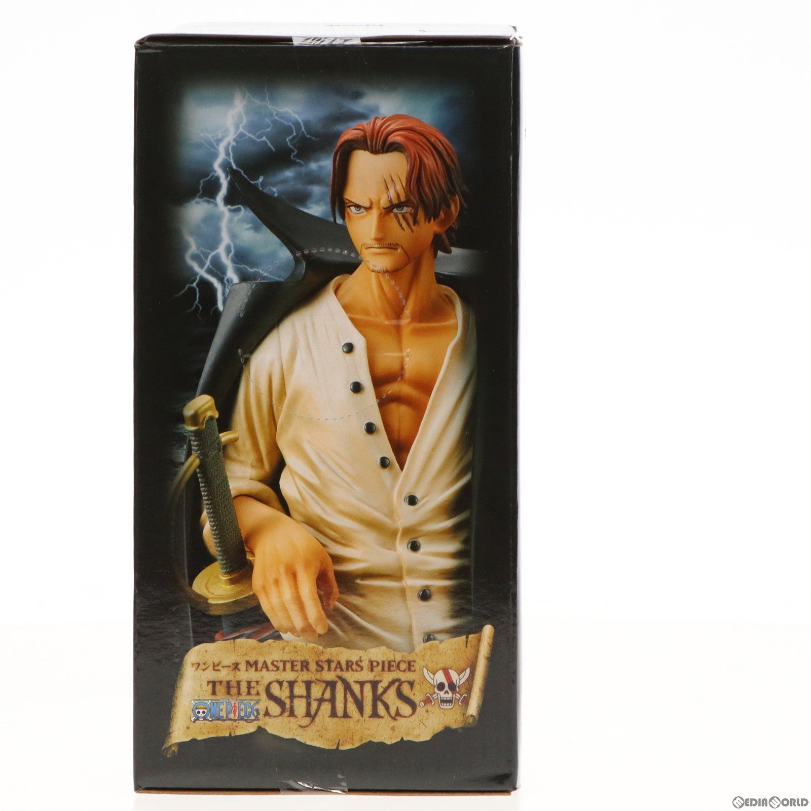 【中古即納】[FIG]シャンクス ワンピース MASTER STARS PIECE THE SHANKS ONE PIECE フィギュア プライズ(49584) バンプレスト(20150421)