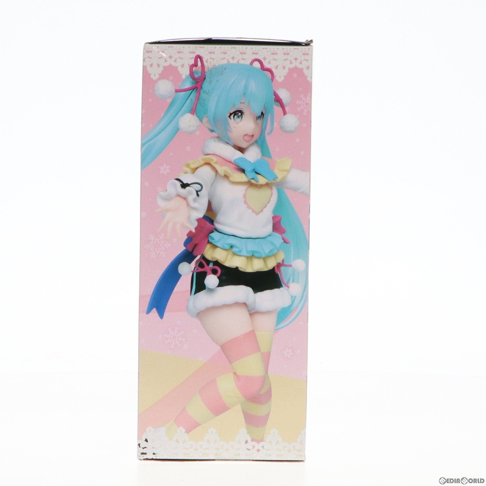 【中古即納】[FIG] 初音ミク Winter image Ver. フィギュア キャラクター・ボーカル・シリーズ01 初音ミク プライズ(451195200) タイトー(20200131)