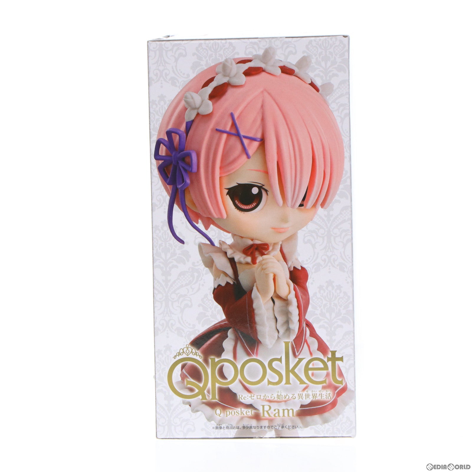 【中古即納】[FIG]ラム B(レッド) Q posket-Ram- Re:ゼロから始める異世界生活 フィギュア プライズ(39693) バンプレスト(20190926)