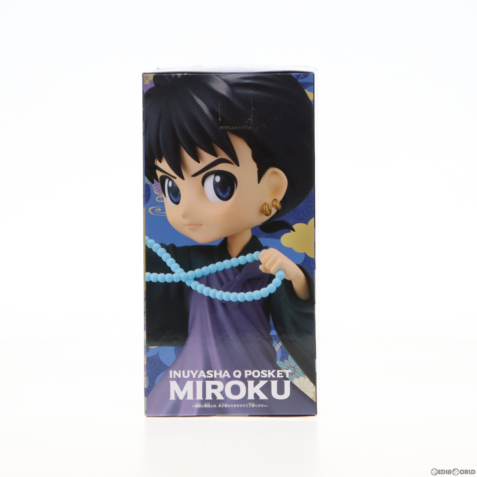 【中古即納】[FIG] 弥勒(みろく) 犬夜叉 Q posket-犬夜叉 弥勒-フィギュア プライズ(2647173) バンプレスト(20230630)