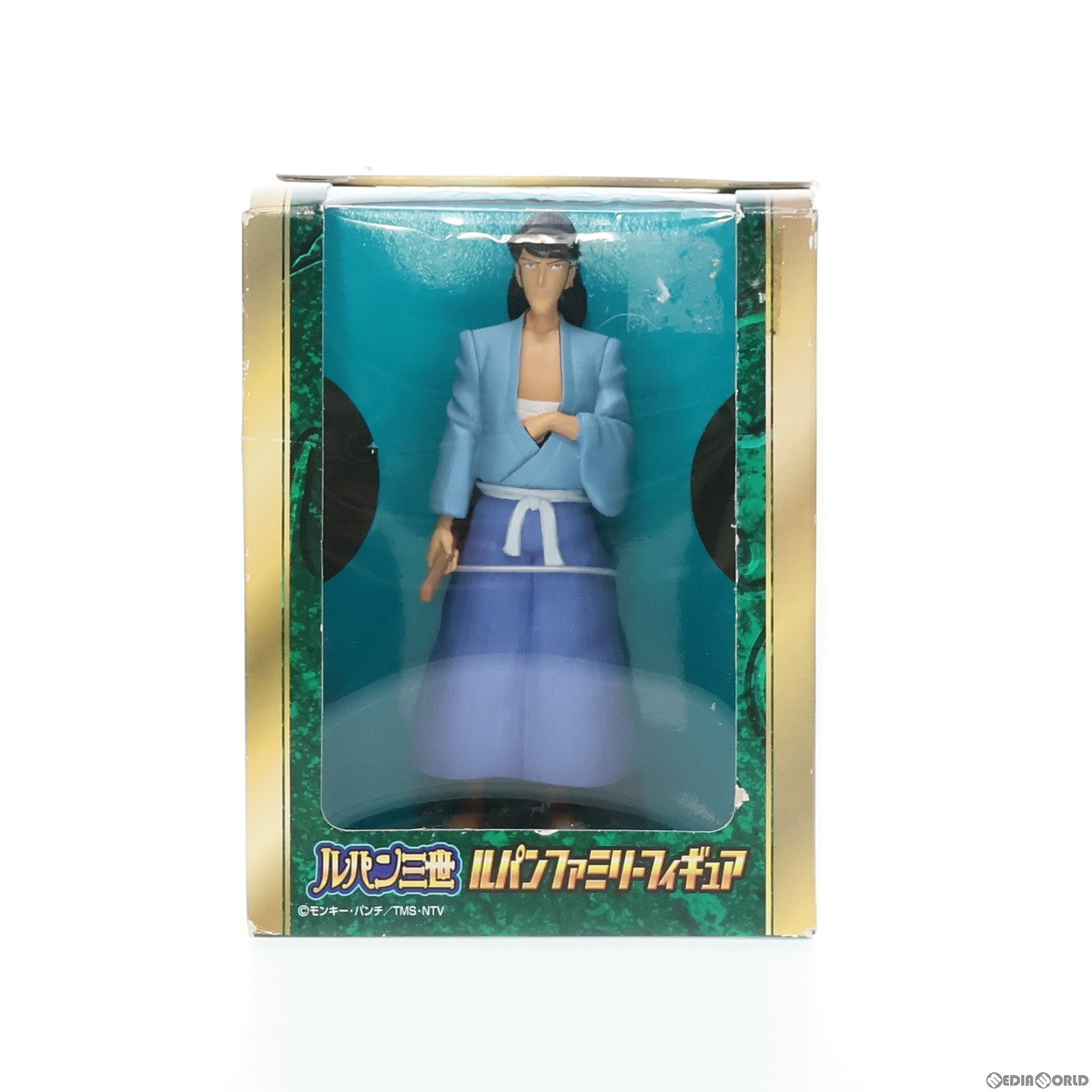 【中古即納】[FIG] 石川五ェ門(いしかわごえもん) ルパン三世 ルパンファミリーフィギュア プライズ バンプレスト(19991231)
