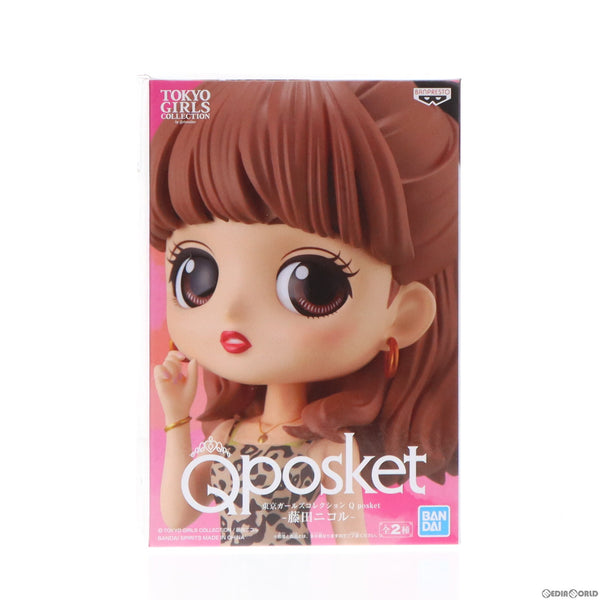 【中古即納】[FIG]藤田ニコル(ピンク) 東京ガールズコレクション Q posket-藤田ニコル- フィギュア プライズ  バンプレスト(20200420)