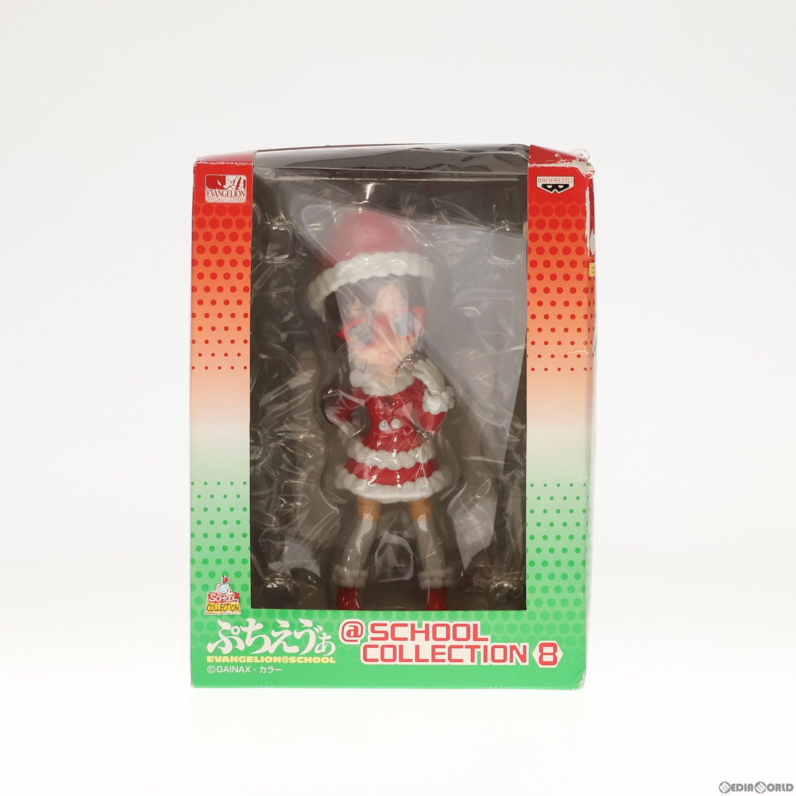 【中古即納】[FIG] 真希波・マリ・イラストリアス ヱヴァンゲリヲン新劇場版 ぷちえう゛ぁ＠SCHOOL COLLECTION 8 フィギュア プライズ バンプレスト(20111120)