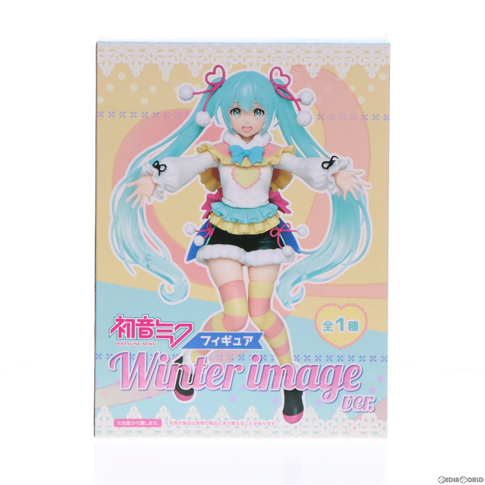 【中古即納】[FIG] 初音ミク Winter image Ver. フィギュア キャラクター・ボーカル・シリーズ01 初音ミク プライズ(451195200) タイトー(20200131)