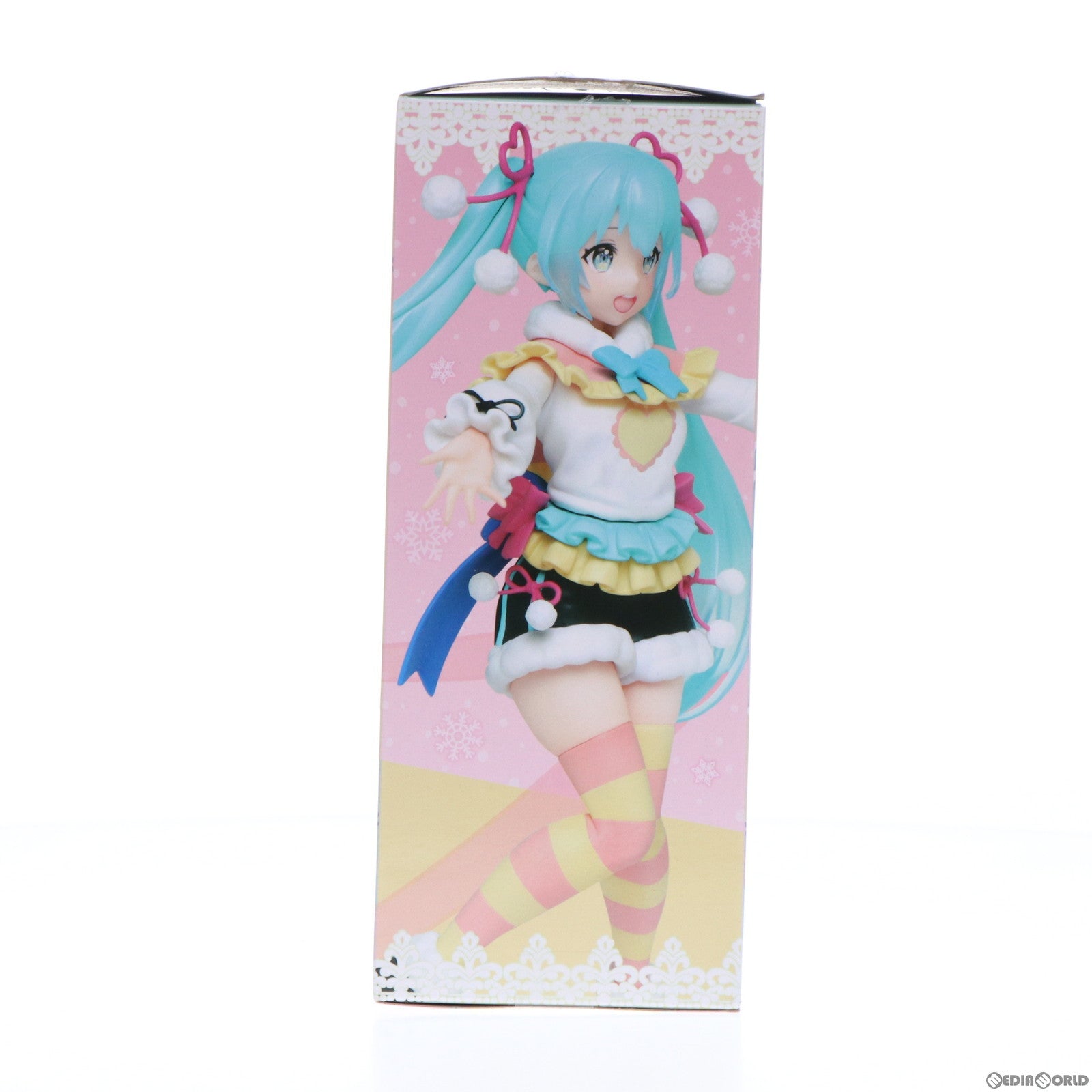 【中古即納】[FIG] 初音ミク Winter image Ver. フィギュア キャラクター・ボーカル・シリーズ01 初音ミク プライズ(451195200) タイトー(20200131)