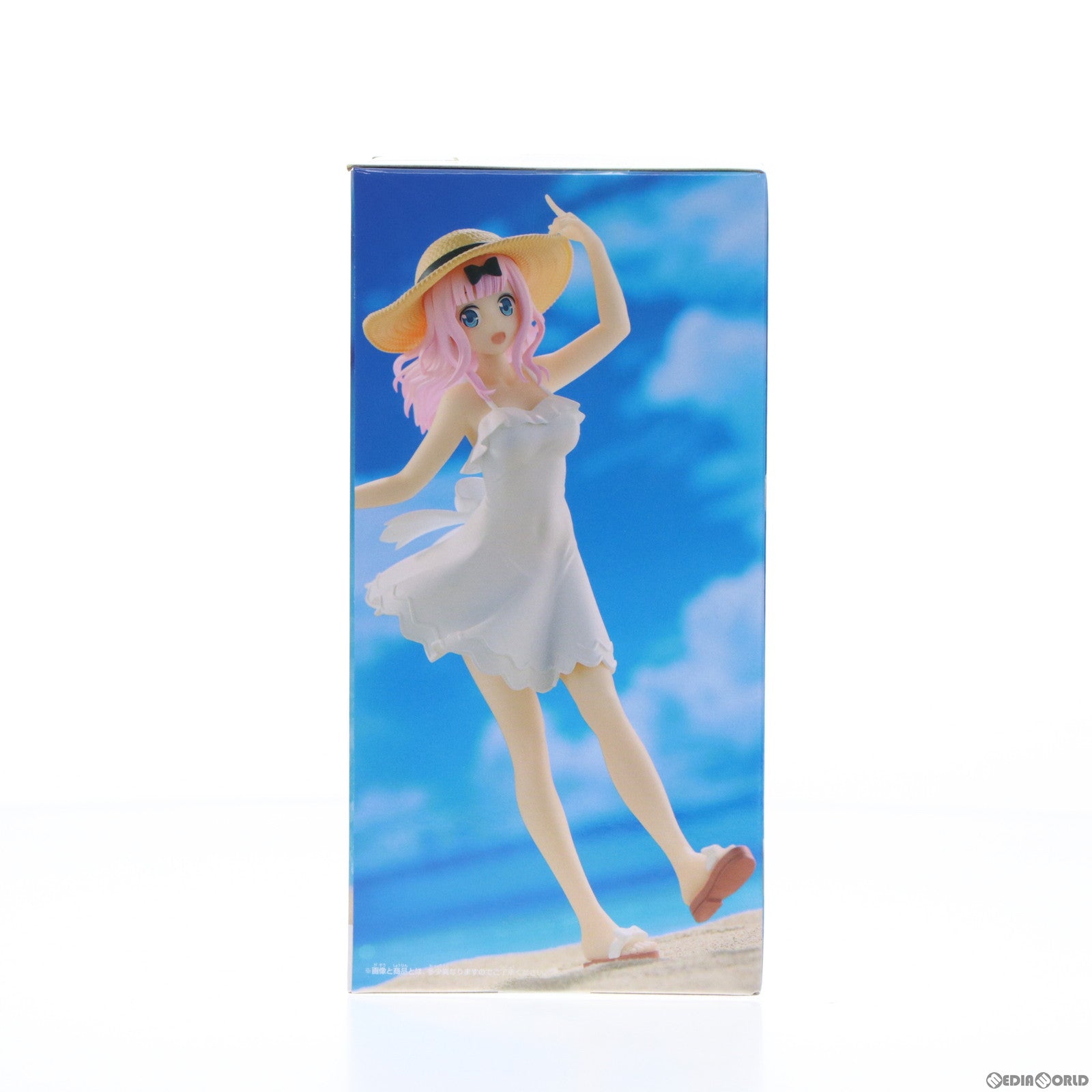 【中古即納】[FIG] 藤原千花(ふじわらちか) かぐや様は告らせたい-ウルトラロマンティック- Kyunties フィギュア Seaside ver. プライズ(2601641) バンプレスト(20220810)