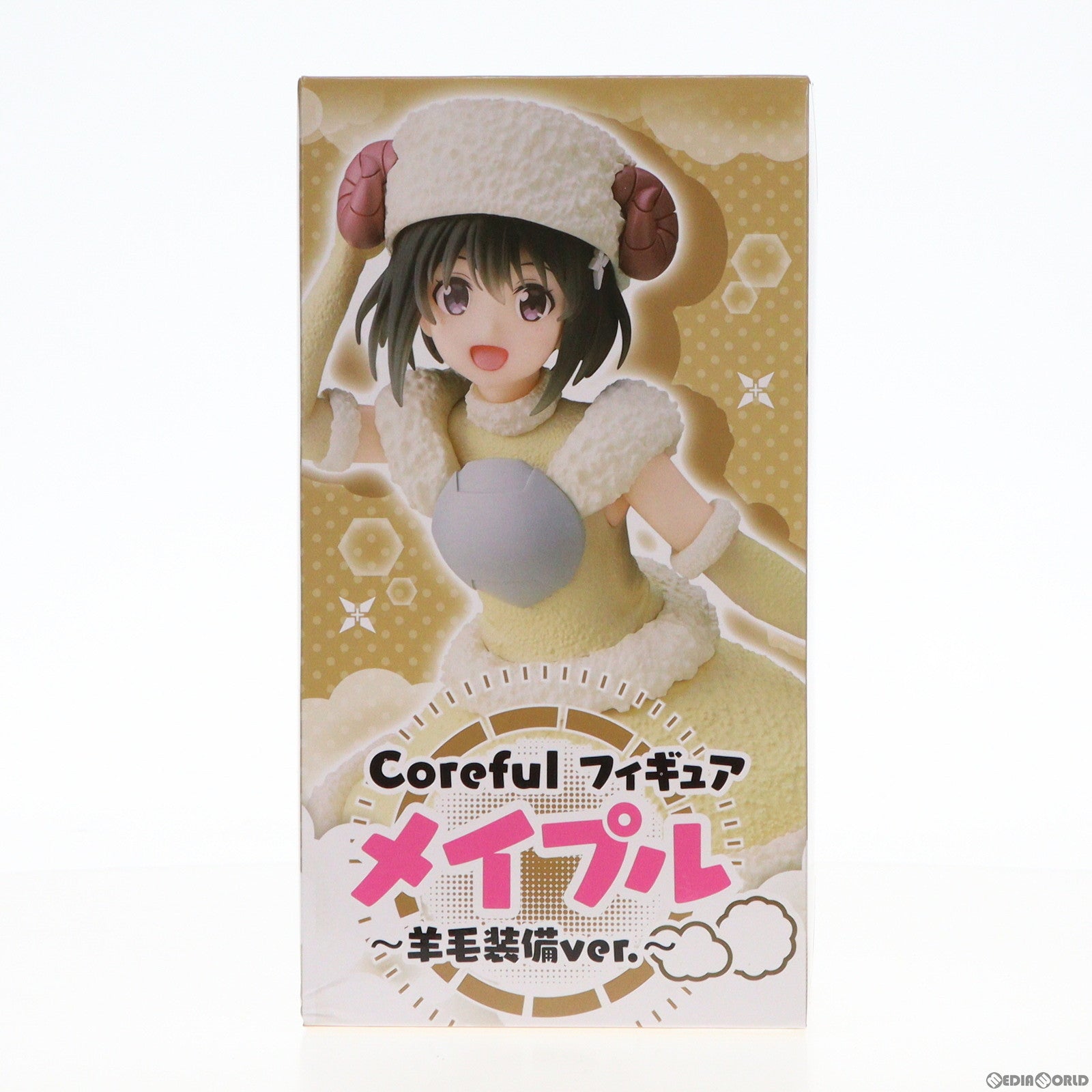 【中古即納】[FIG] メイプル Coreful フィギュア メイプル〜羊毛装備ver.〜 痛いのは嫌なので防御力に極振りしたいと思います。 プライズ(451421300) タイトー(20220220)