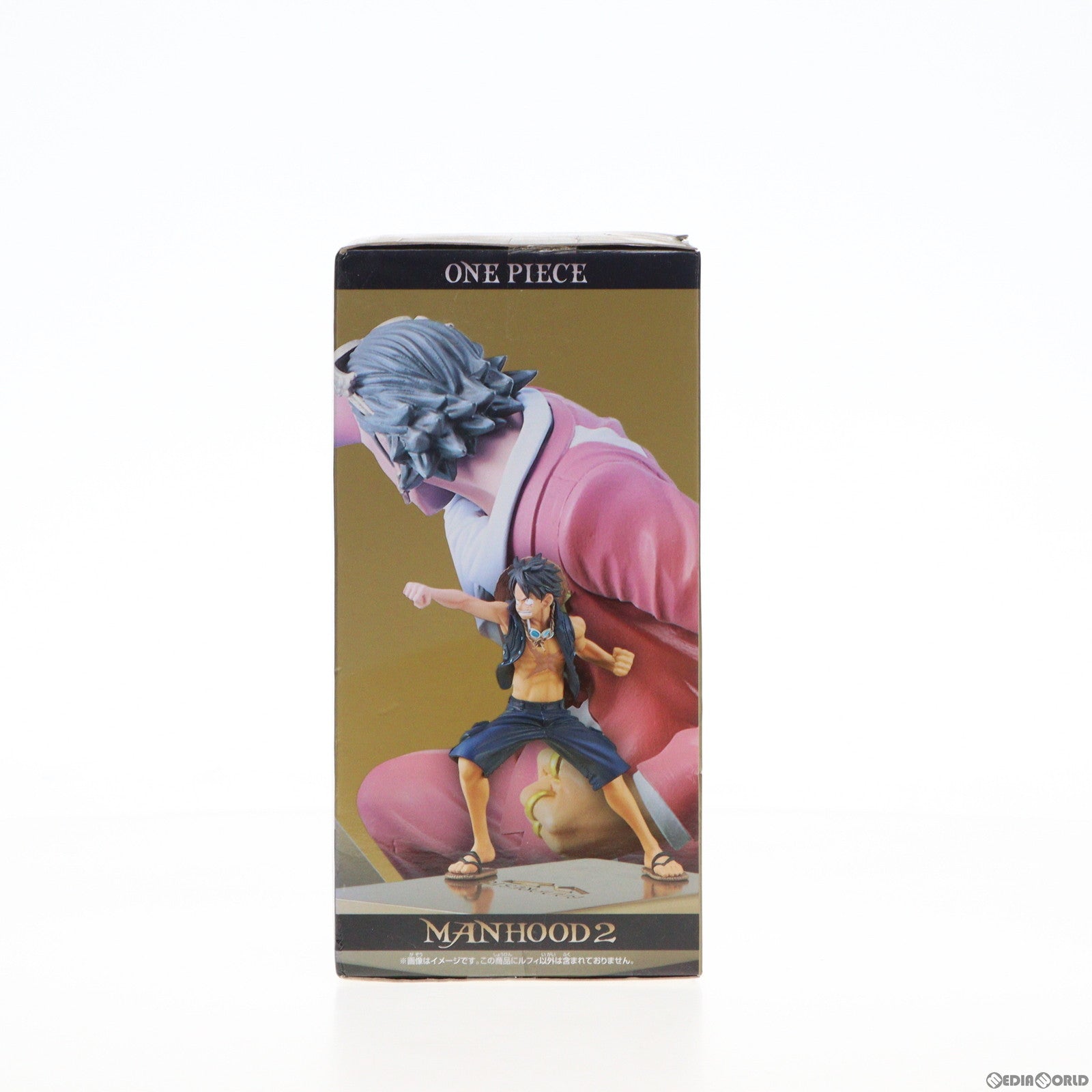 【中古即納】[FIG]モンキー・D・ルフィ ワンピース DXF MANHOOD2-モンキー・D・ルフィ- ONE PIECE フィギュア プライズ(36773) バンプレスト(20161013)