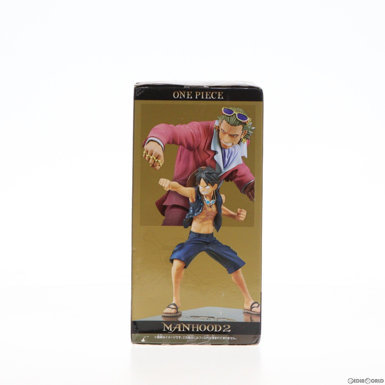 【中古即納】[FIG]モンキー・D・ルフィ ワンピース DXF MANHOOD2-モンキー・D・ルフィ- ONE PIECE フィギュア プライズ(36773) バンプレスト(20161013)