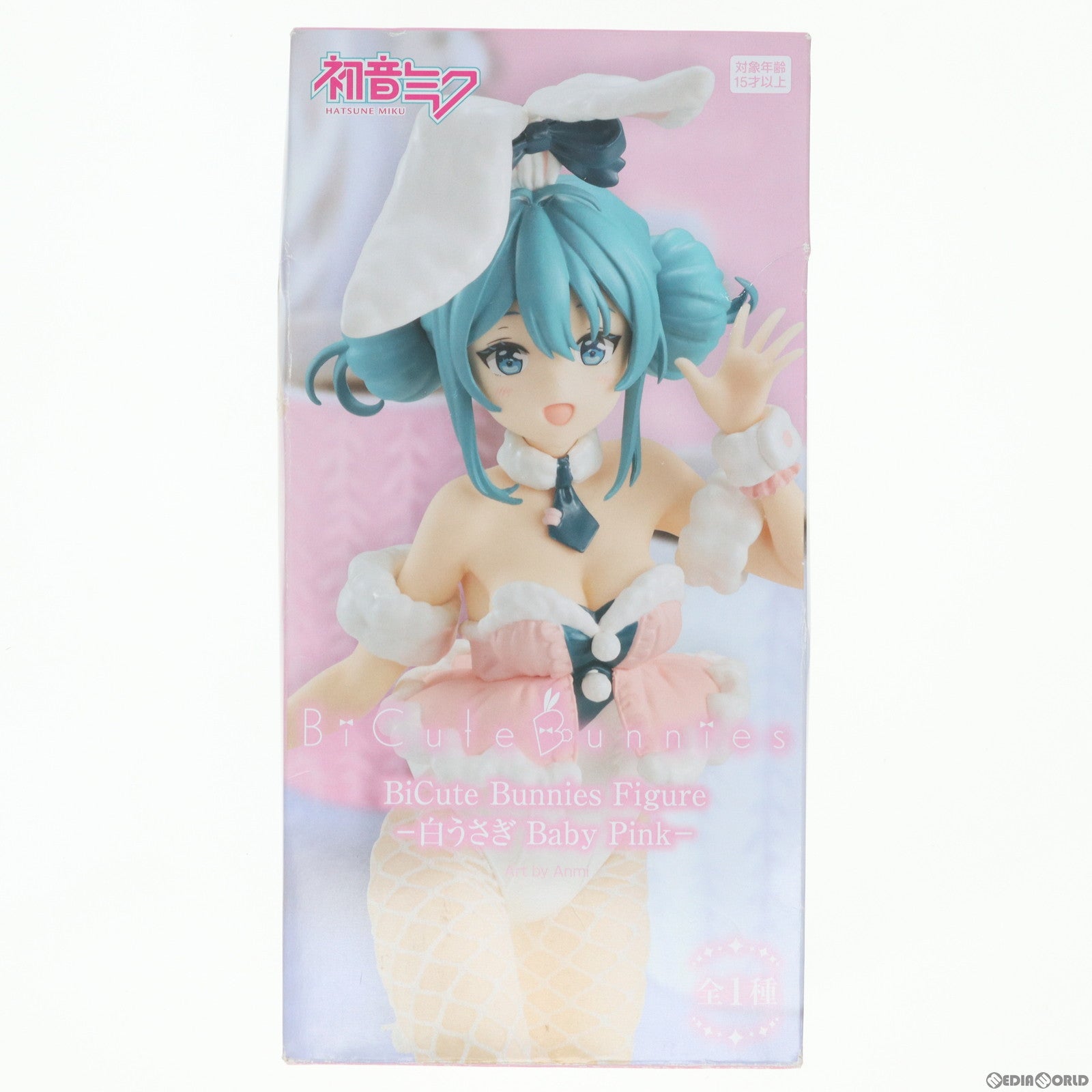 【中古即納】[FIG] 初音ミク VOCALOID(ボーカロイド) BiCute Bunnies Figure-白うさぎ Baby Pink- フィギュア プライズ(AMU-PRZ13915) フリュー(20221031)