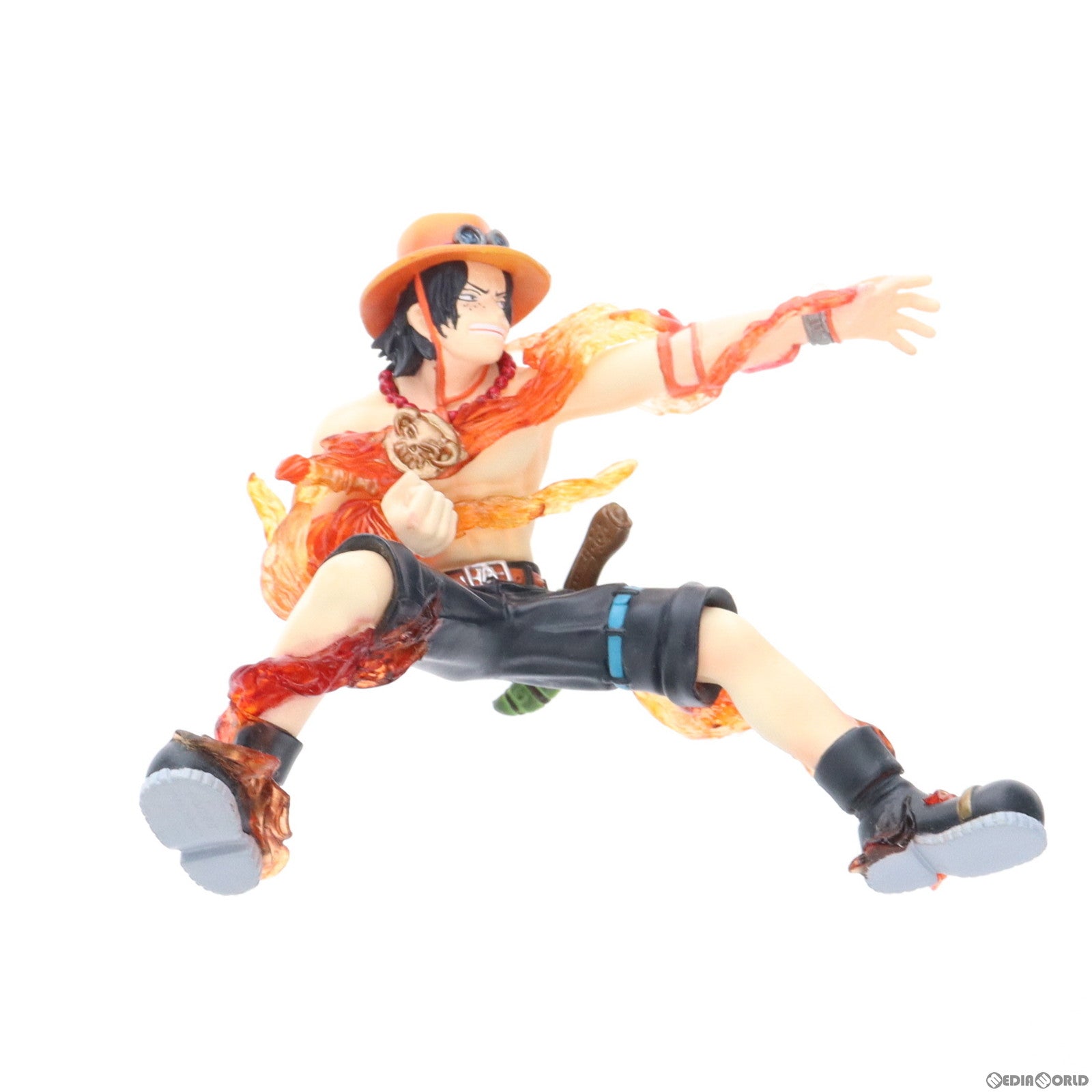 【中古即納】[FIG] ポートガス・D・エース ワンピース スーパーエフェクト能力者フィギュアvol.3 ONE PIECE プライズ バンプレスト(20101231)