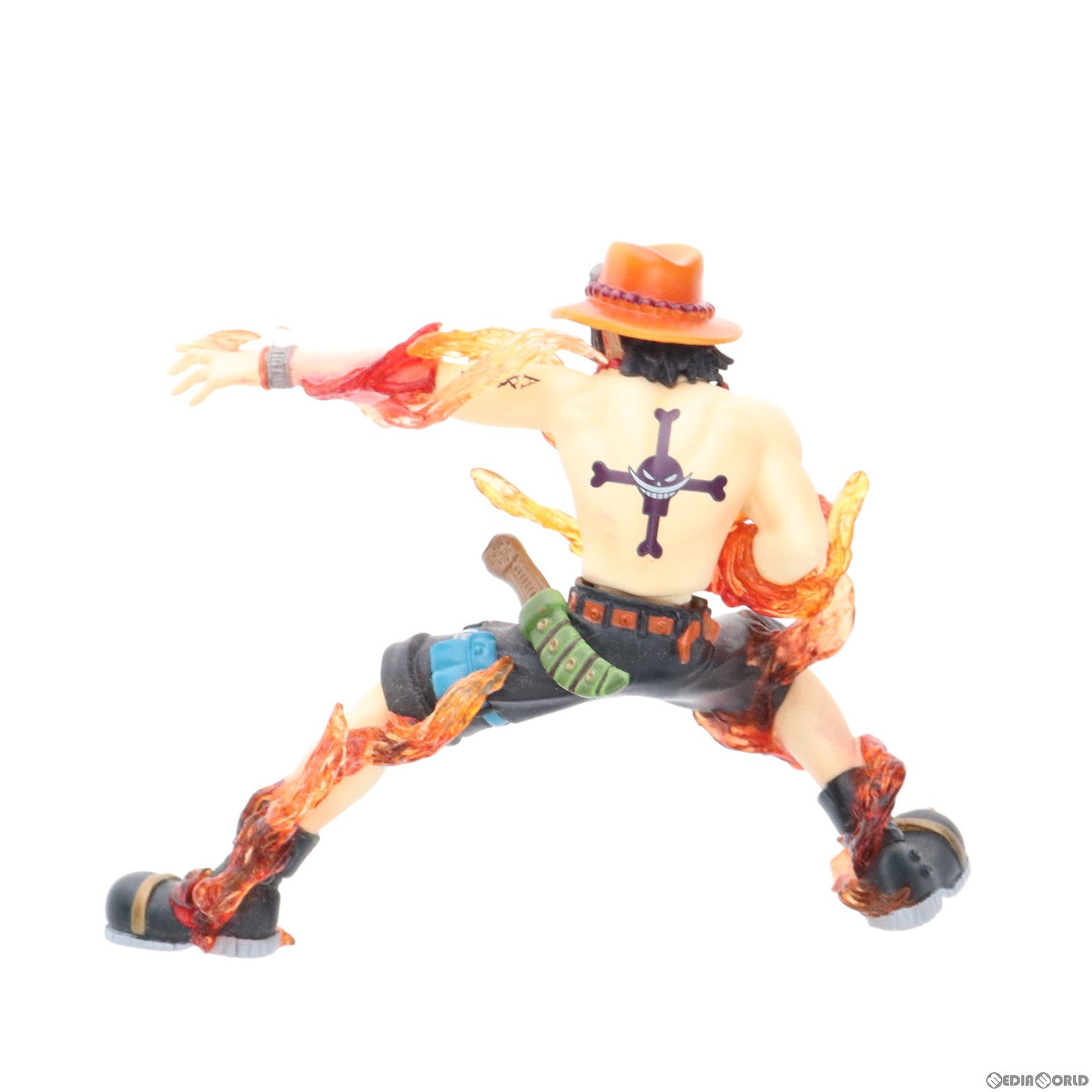 【中古即納】[FIG] ポートガス・D・エース ワンピース スーパーエフェクト能力者フィギュアvol.3 ONE PIECE プライズ バンプレスト(20101231)