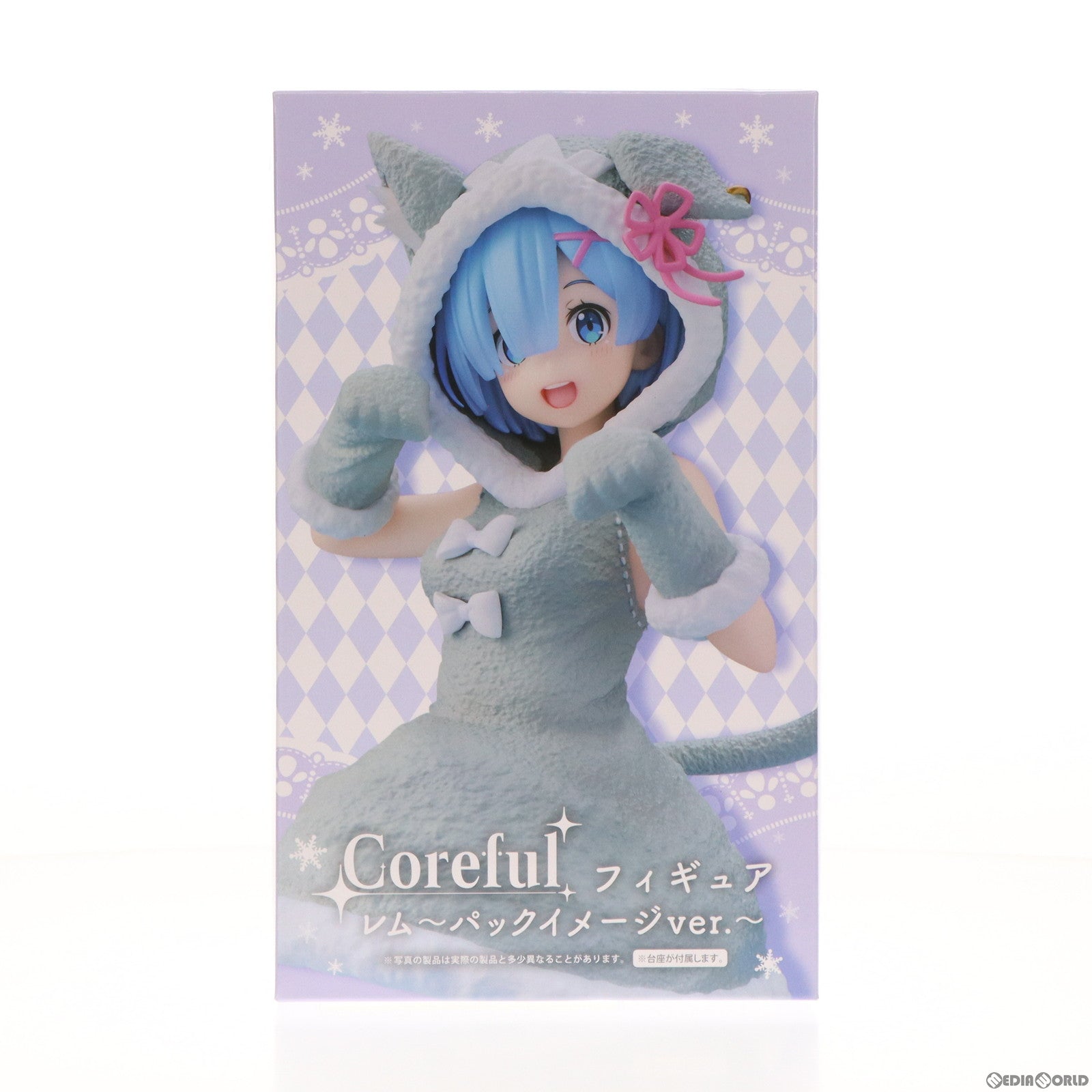 【中古即納】[FIG] レム Coreful レム〜パックイメージver.〜 Re:ゼロから始める異世界生活 フィギュア プライズ(451383000) タイトー(20211220)