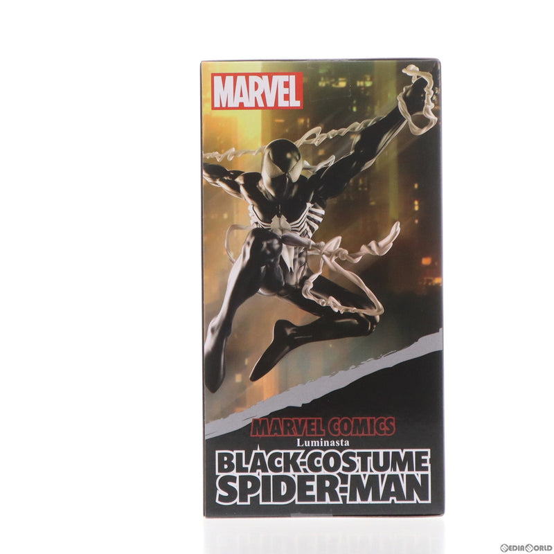 MARVEL COMICS Luminastaブラックコスチュームスパイダーマン - アメコミ