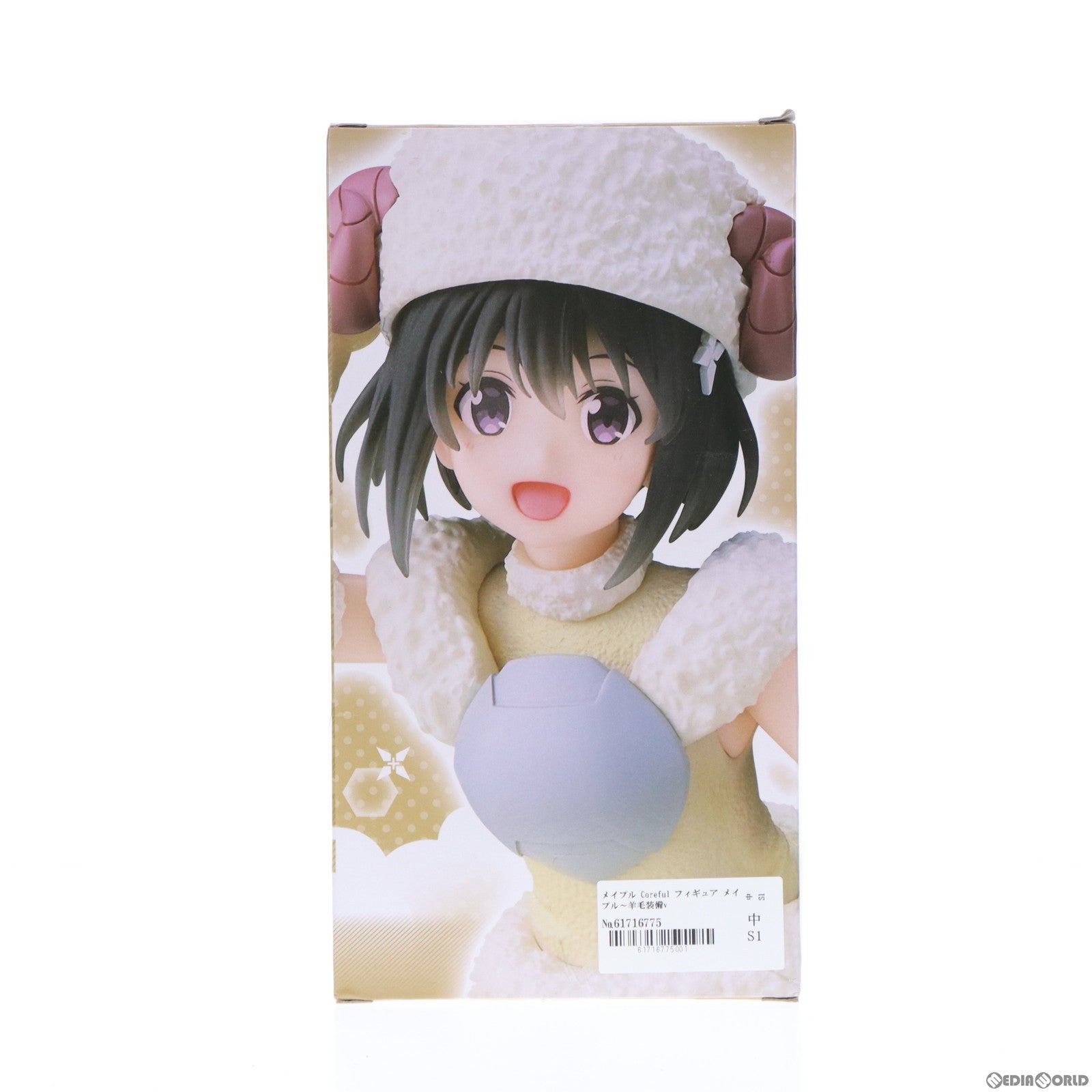 【中古即納】[FIG] メイプル Coreful フィギュア メイプル〜羊毛装備ver.〜 痛いのは嫌なので防御力に極振りしたいと思います。 プライズ(451421300) タイトー(20220220)