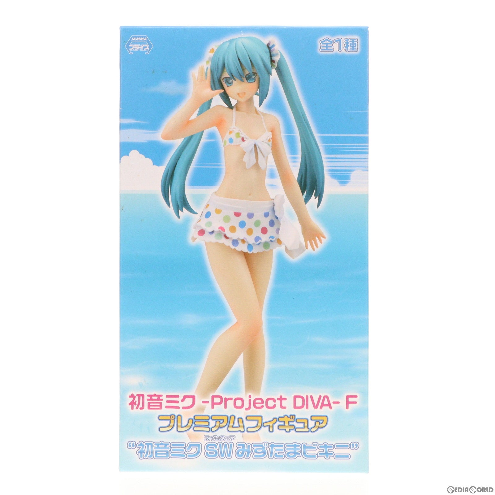 【中古即納】[FIG] 初音ミク SW みずたまビキニ プレミアムフィギュア 初音ミク-Project DIVA- F プライズ(26066) セガ(20130930)