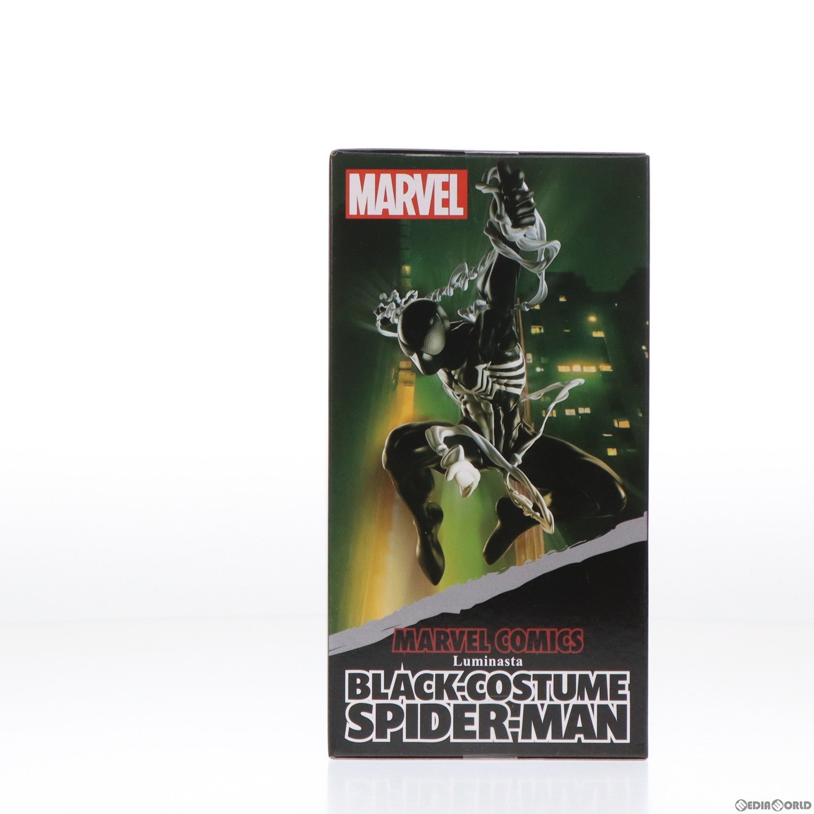 【中古即納】[FIG] ブラックコスチューム スパイダーマン MARVEL COMICS(マーベルコミックス) Luminasta『ブラックコスチューム スパイダーマン』 フィギュア プライズ(1105425) セガ(20231130)