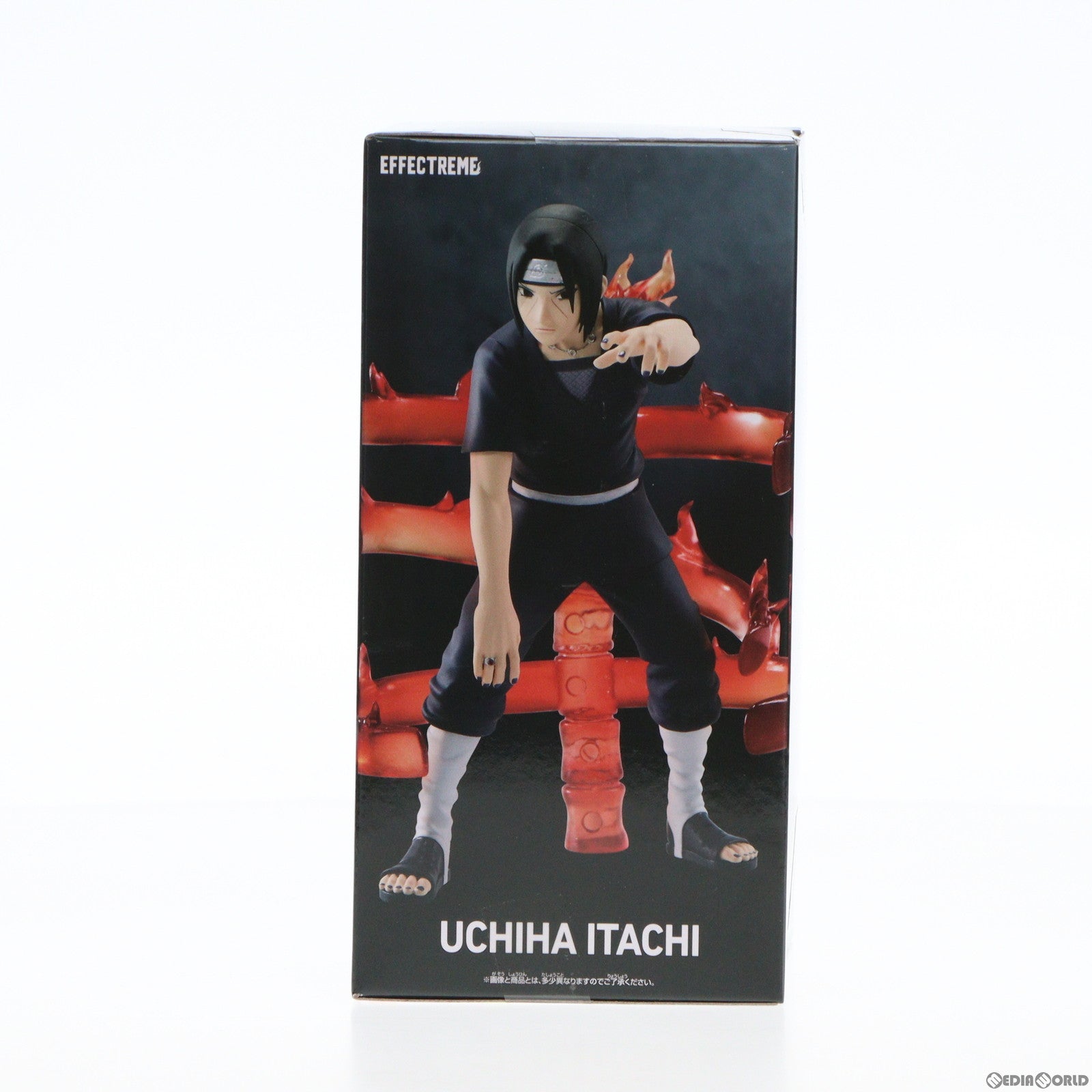 【中古即納】[FIG]うちはイタチ NARUTO-ナルト- 疾風伝 EFFECTREME-UCHIHA ITACHI- フィギュア  プライズ(2638011) バンプレスト(20230610)