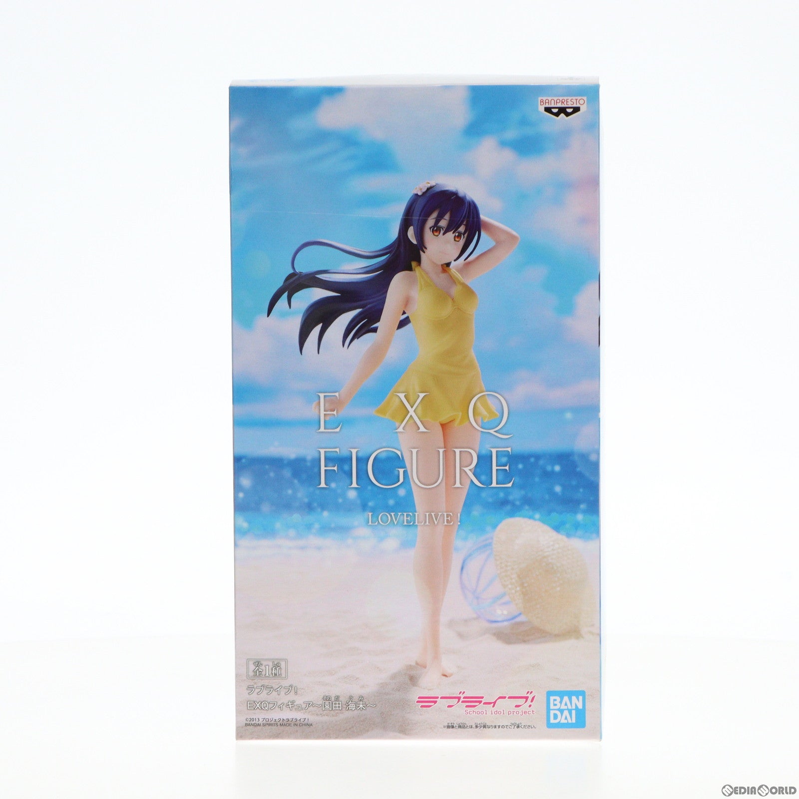 【中古即納】[FIG] 園田海未(そのだうみ) EXQフィギュア〜園田海未〜 ラブライブ! プライズ(39687) バンプレスト(20190920)