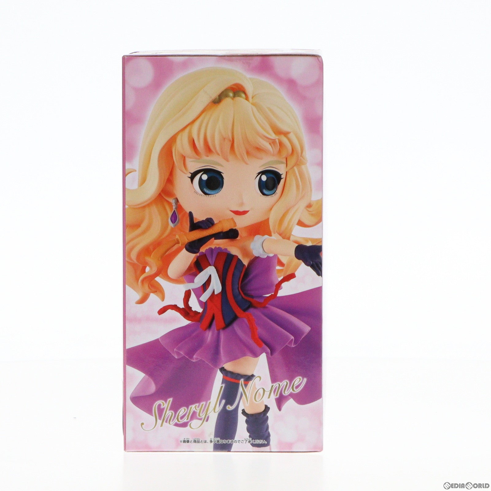 【中古即納】[FIG]シェリル・ノーム A(パープル) マクロスF(フロンティア) Q posket-Sheryl Nome- フィギュア プライズ(81878) バンプレスト(20200218)