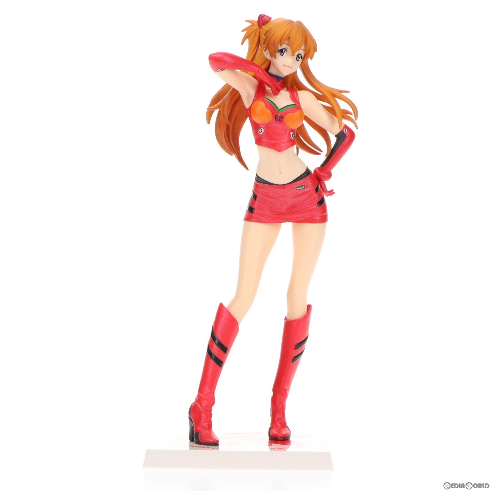 【中古即納】[FIG] 式波・アスカ・ラングレー エヴァンゲリオンレーシング プレミアム RQフィギュア アスカ プライズ(26160) セガ(20131130)
