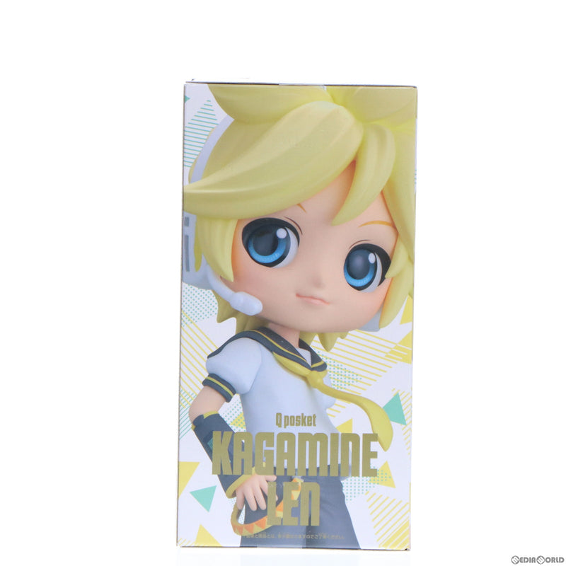 【中古即納】[FIG]鏡音レン(かがみねれん) B(衣装淡) Q posket-鏡音レン- キャラクター・ボーカル・シリーズ02 鏡音リン・レン  フィギュア プライズ(2606530) バンプレスト(20230220)