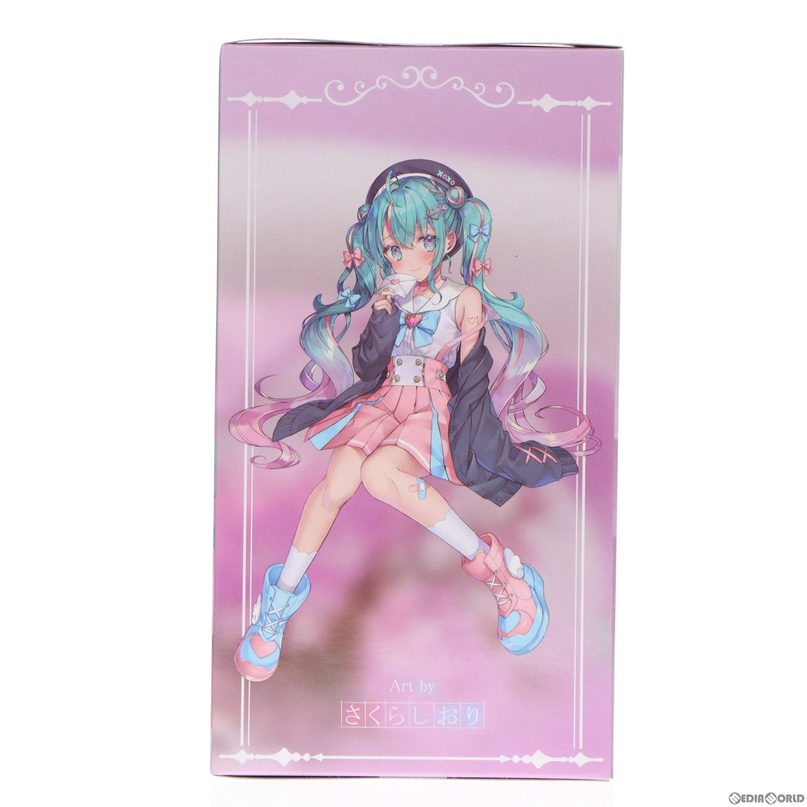 【中古即納】[FIG]初音ミク ぬーどるストッパーフィギュア-恋するセーラー服 パープルver.- キャラクター・ボーカル・シリーズ01 初音ミク  プライズ(AMU-PRZ14875) フリュー(20230430)