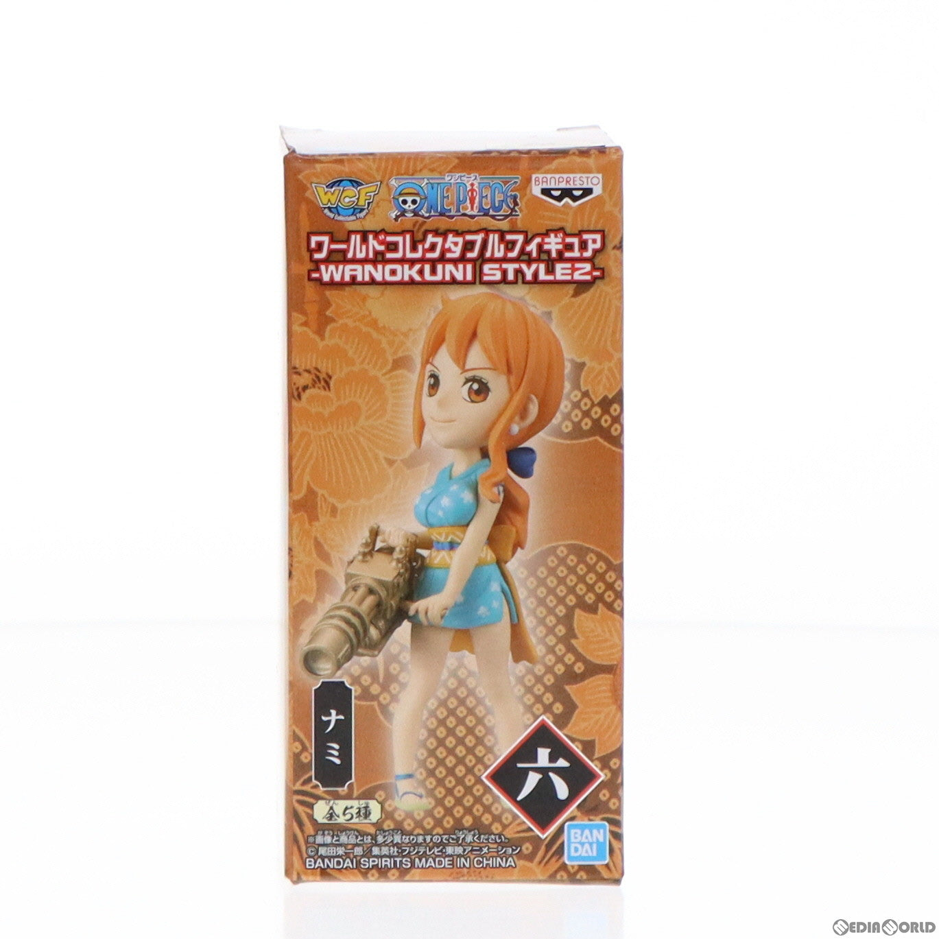 【中古即納】[FIG]ナミ ワンピース ワールドコレクタブルフィギュア -WANOKUNI STYLE2- ONE PIECE プライズ(82456) バンプレスト(20201220)