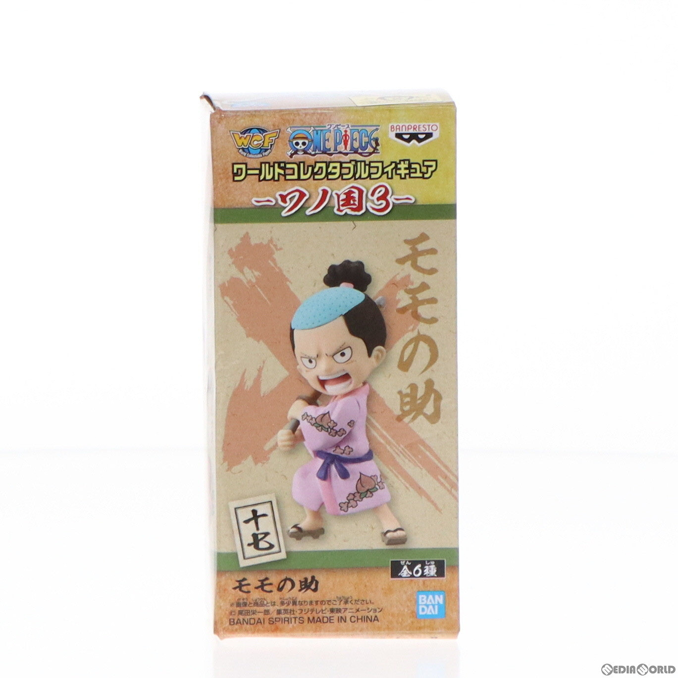 【中古即納】[FIG]モモの助 ワンピース ワールドコレクタブル-フィギュアワノ国3- ONE PIECE プライズ(82001) バンプレスト(20200430)