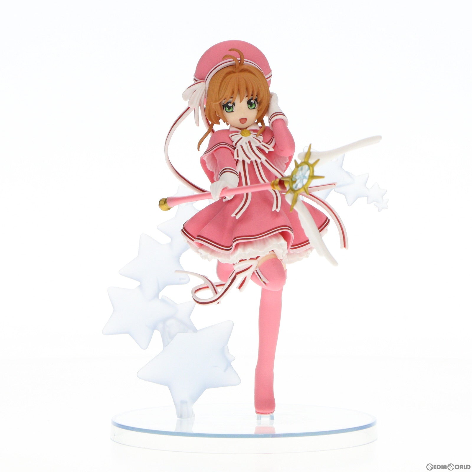 【中古即納】[FIG] 木之本桜(きのもとさくら) カードキャプターさくら クリアカード編 さくらスケールフィギュア プライズ(451123300) タイトー(20190220)